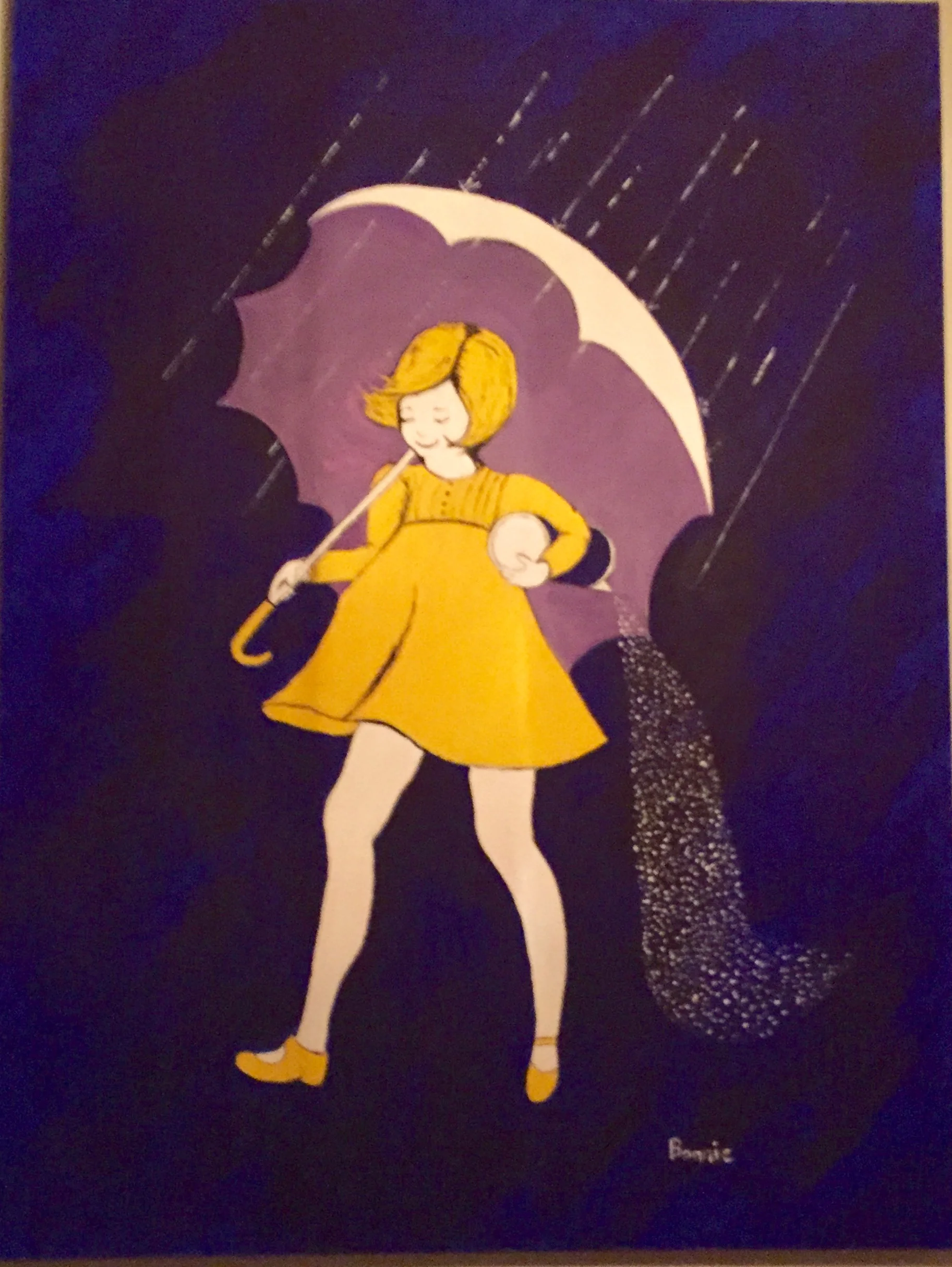 The Morton Salt Girl