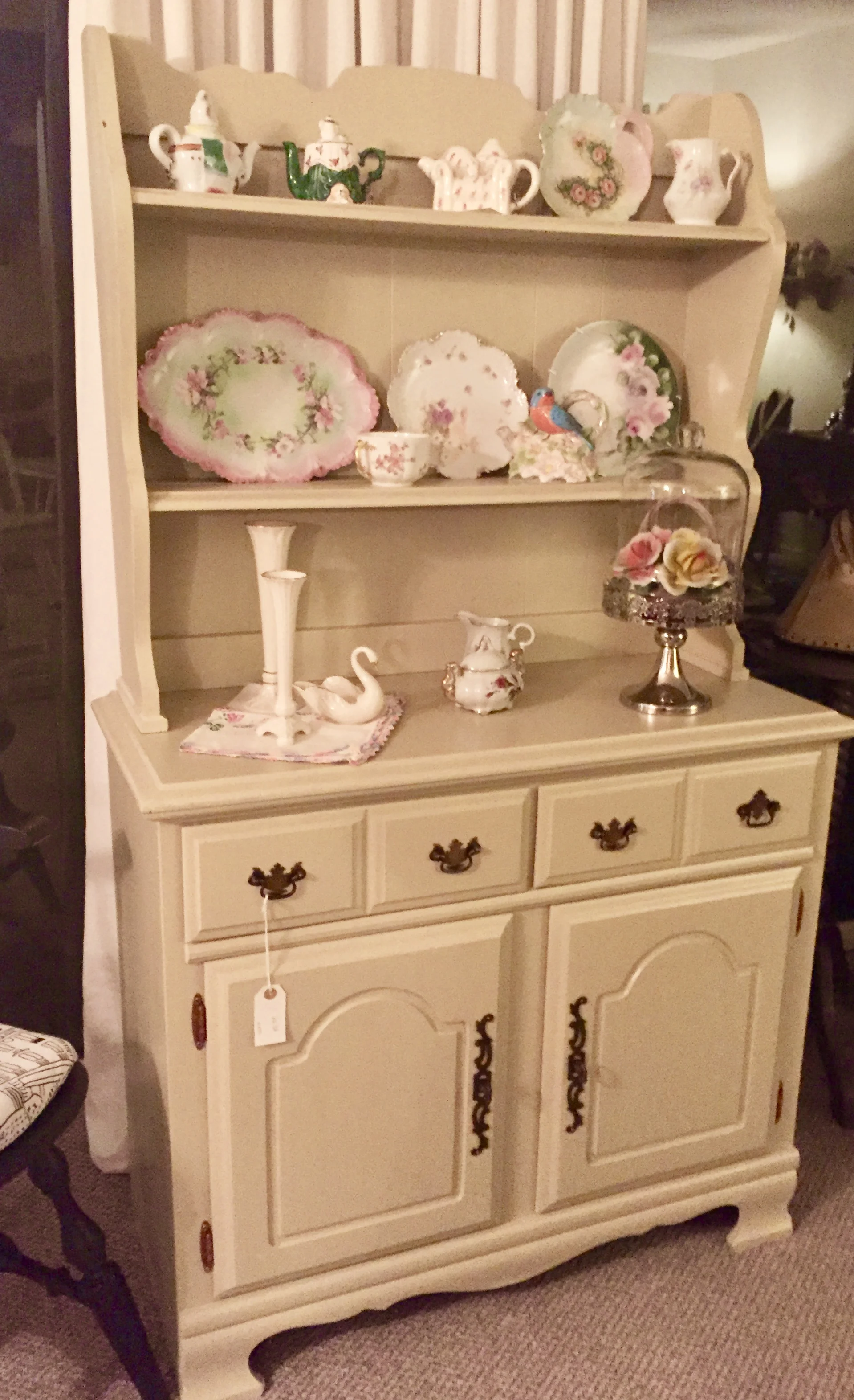 How about Grandma's old hutch?