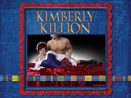   Kimberly Killion, author of Caribbean Scot", can be sassy too.  