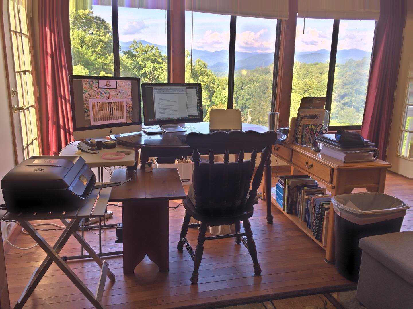 Day 1 of my Autumn 30-day writing sabbatical in the Smoky mts. #amwriting