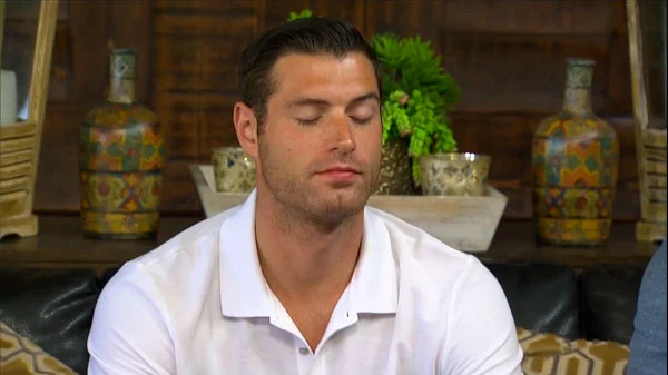I didn't catch this mid-blink. This really was his nod.
