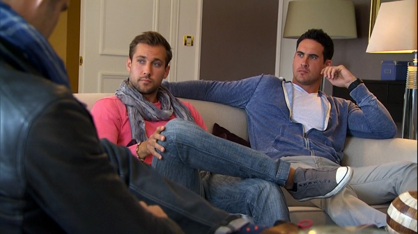 Marcus' attentive but relaxed face is a nice barometer for normal here.