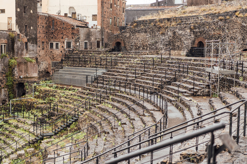  Il teatro romano di Catania 
