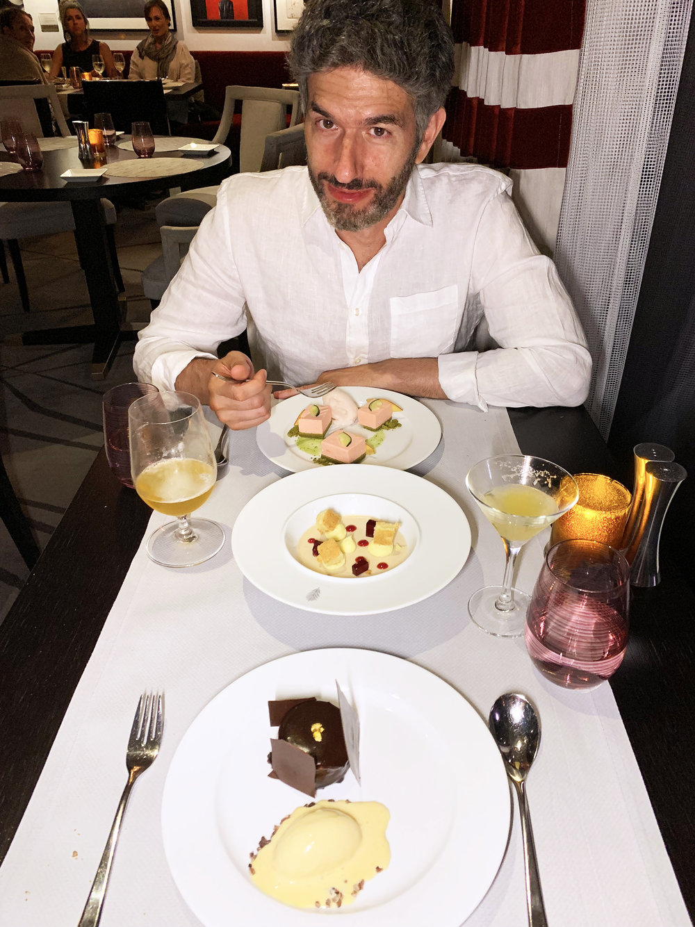  Dining on cruises is always bottomless. It’s embarrassing how many times we ordered all three desserts on the menu. When in Rome! 
