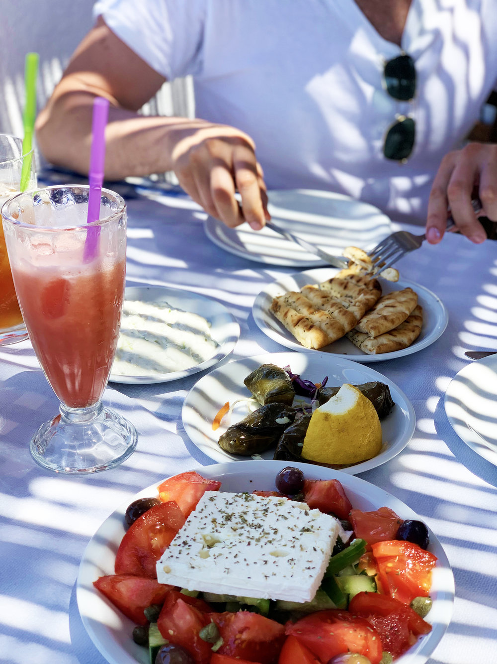  Lunch at Joanna’s Nikos Place  