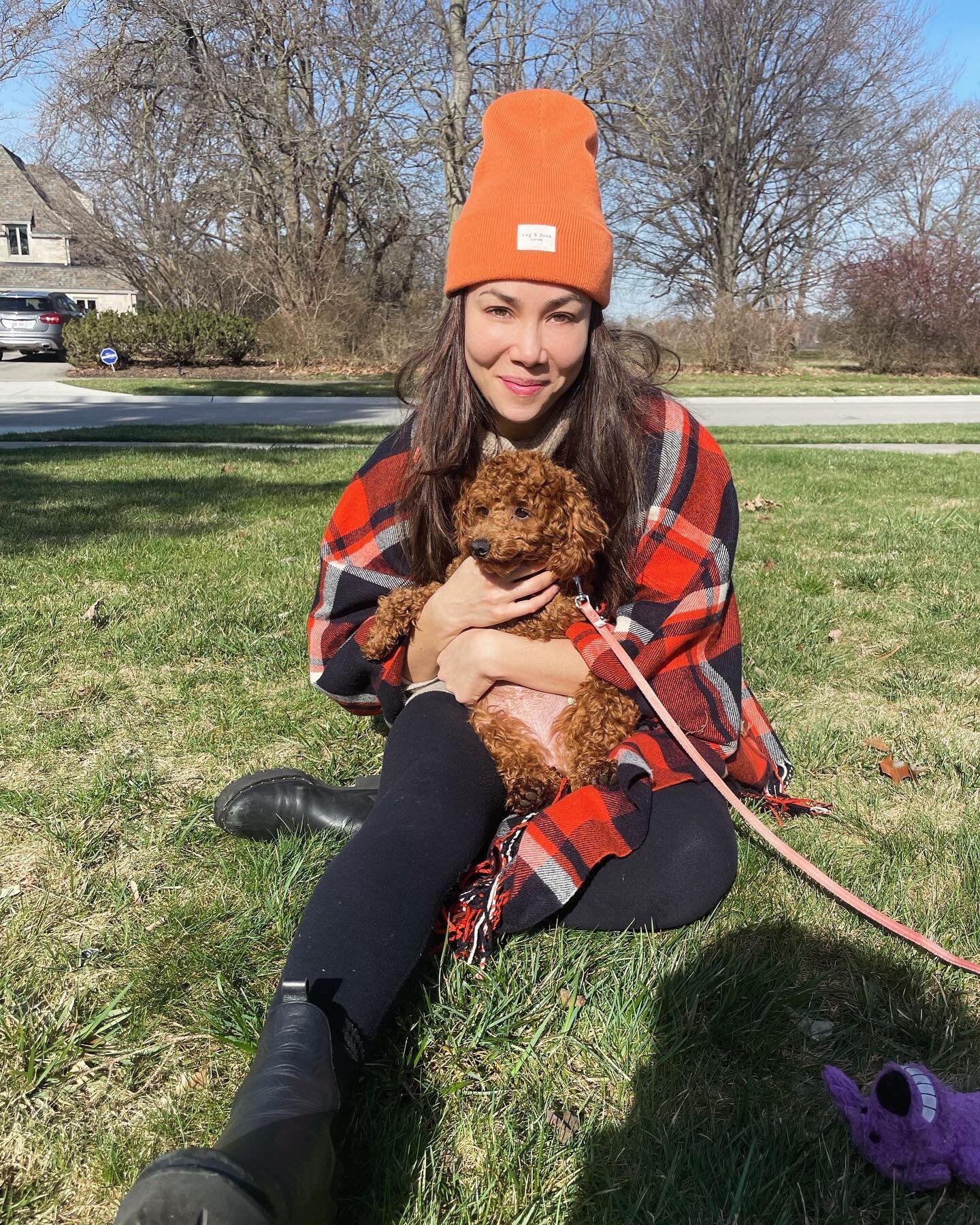 Brand new #dogmom 🐶 After years of thinking about it, I finally did it, only to wish I&rsquo;d done it sooner! ❤️ Special thank you to #OhioSmallDogRescue for taking a chance on me. Welcome to our little family, Ruby! @shandyspoo