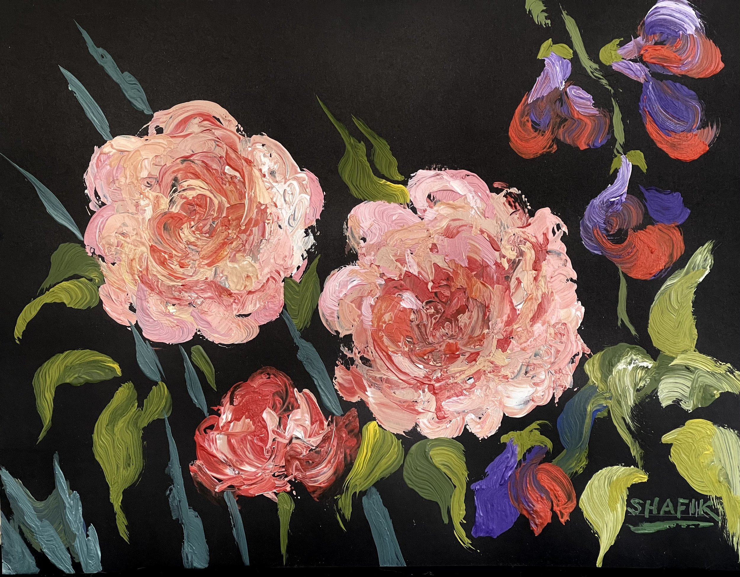 PEONIES BY SHAFIK