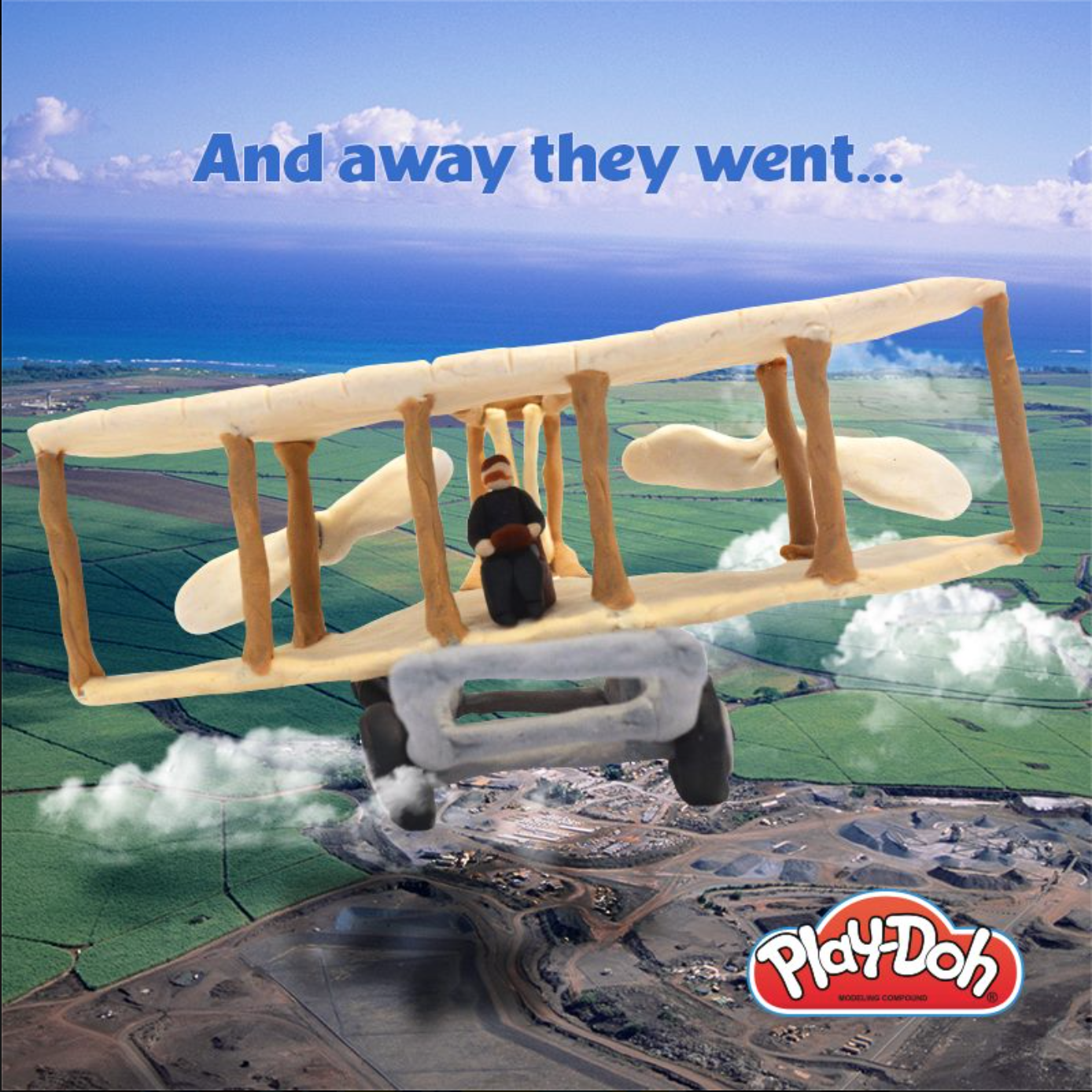 Wright Brother's First Patent Play-Doh Facebook & Instagram Post