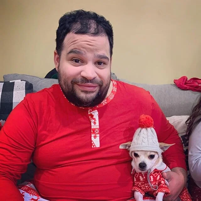 #MerryChristmas 🎄❤️ The Dorchados 🧔🏻👩🏻👶🏻🐶❤️🤍💚 #papabear #mamabear #babybear #christmas2019 #familyoffour
