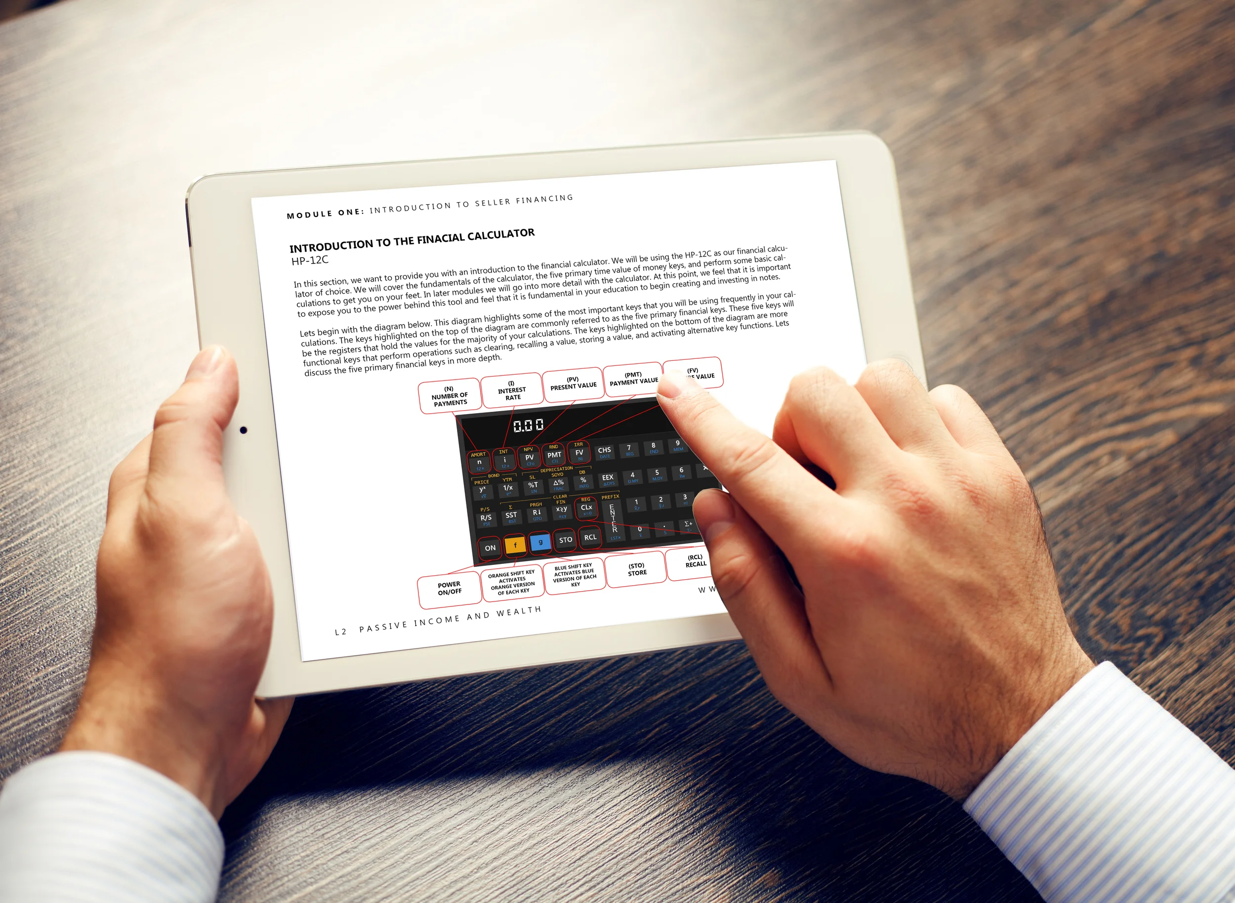 Introduction to the Financial Calculator HP 12C