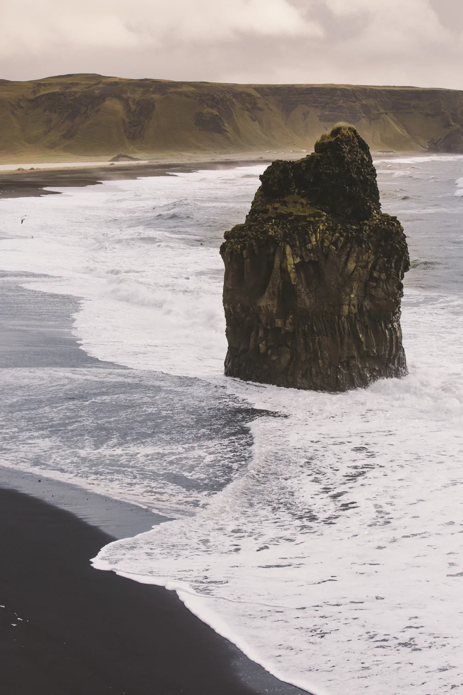 Dyrhólaey Beach, now during the day.