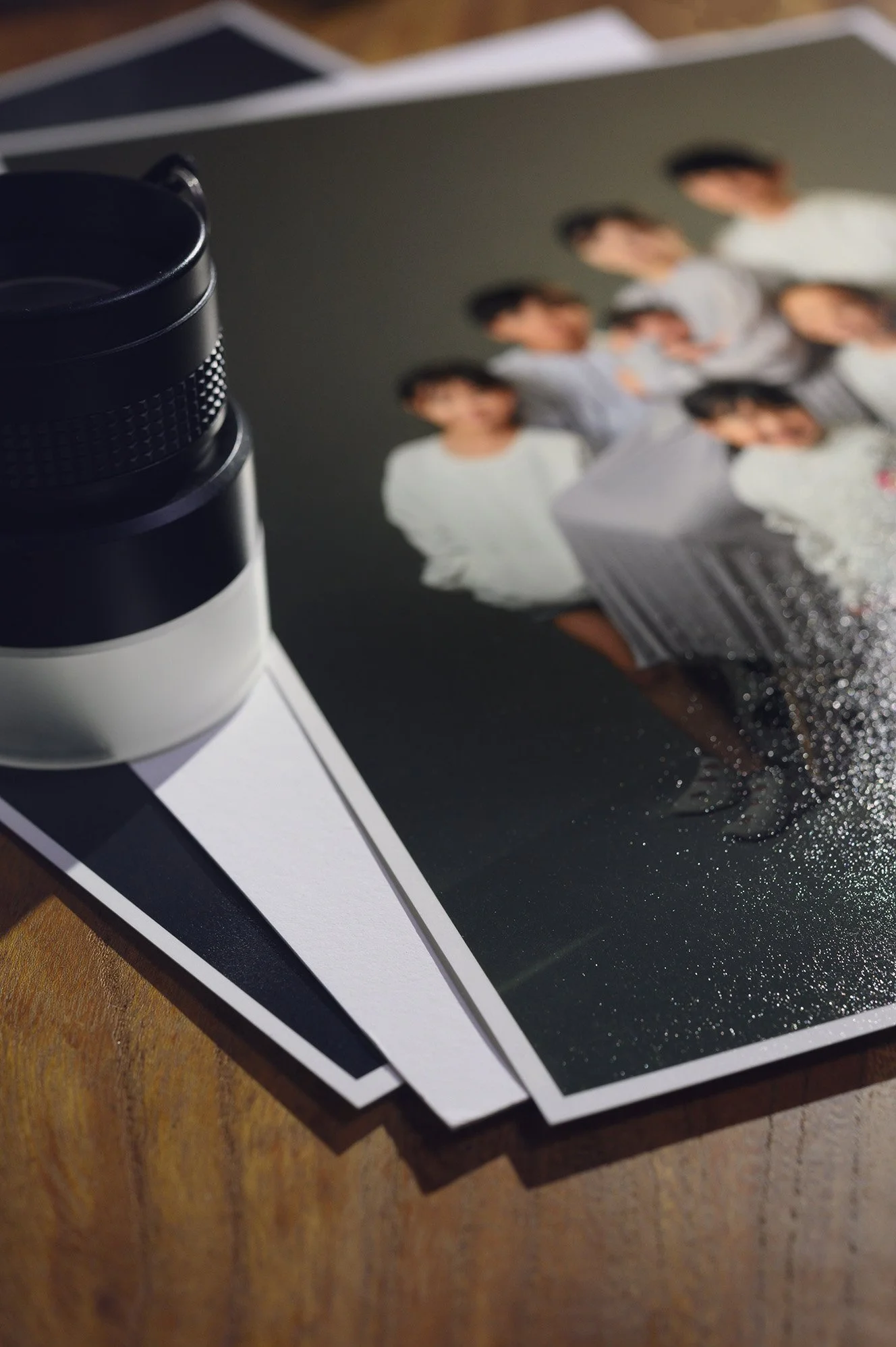 Fine-art print and paper detail