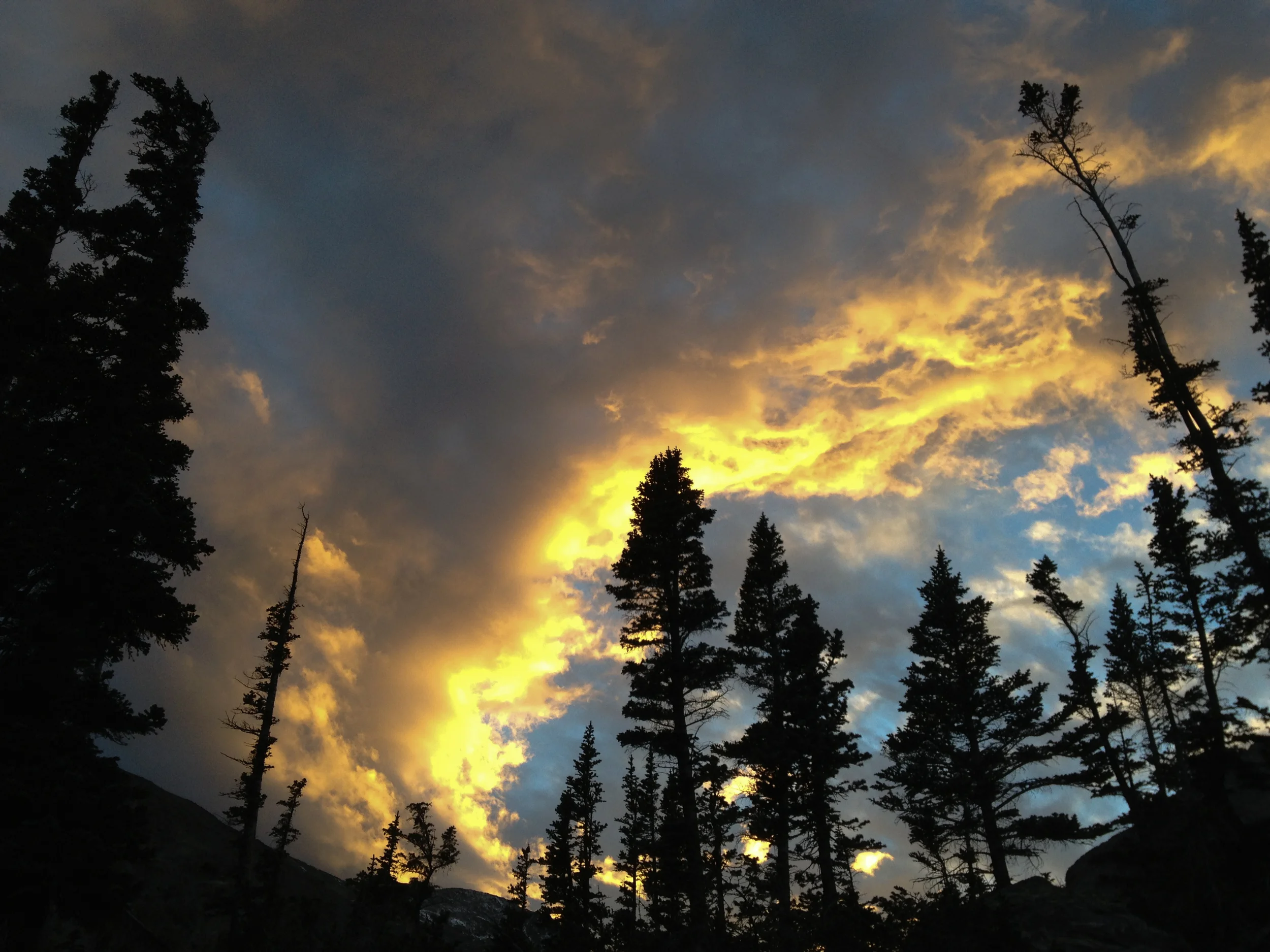 Sunset in Lower Chaos Canyon.