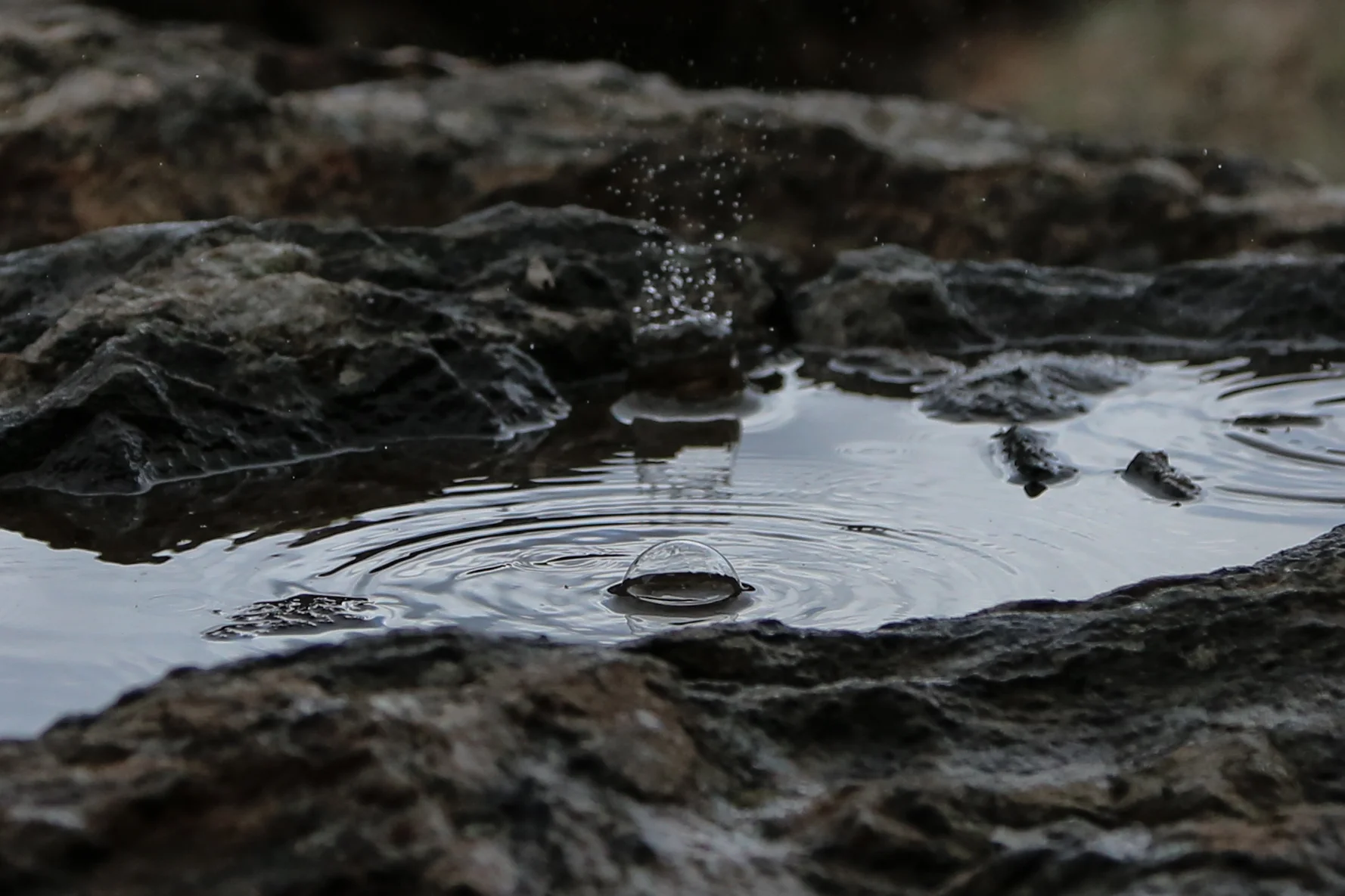 Rained out in Chaos Canyon
