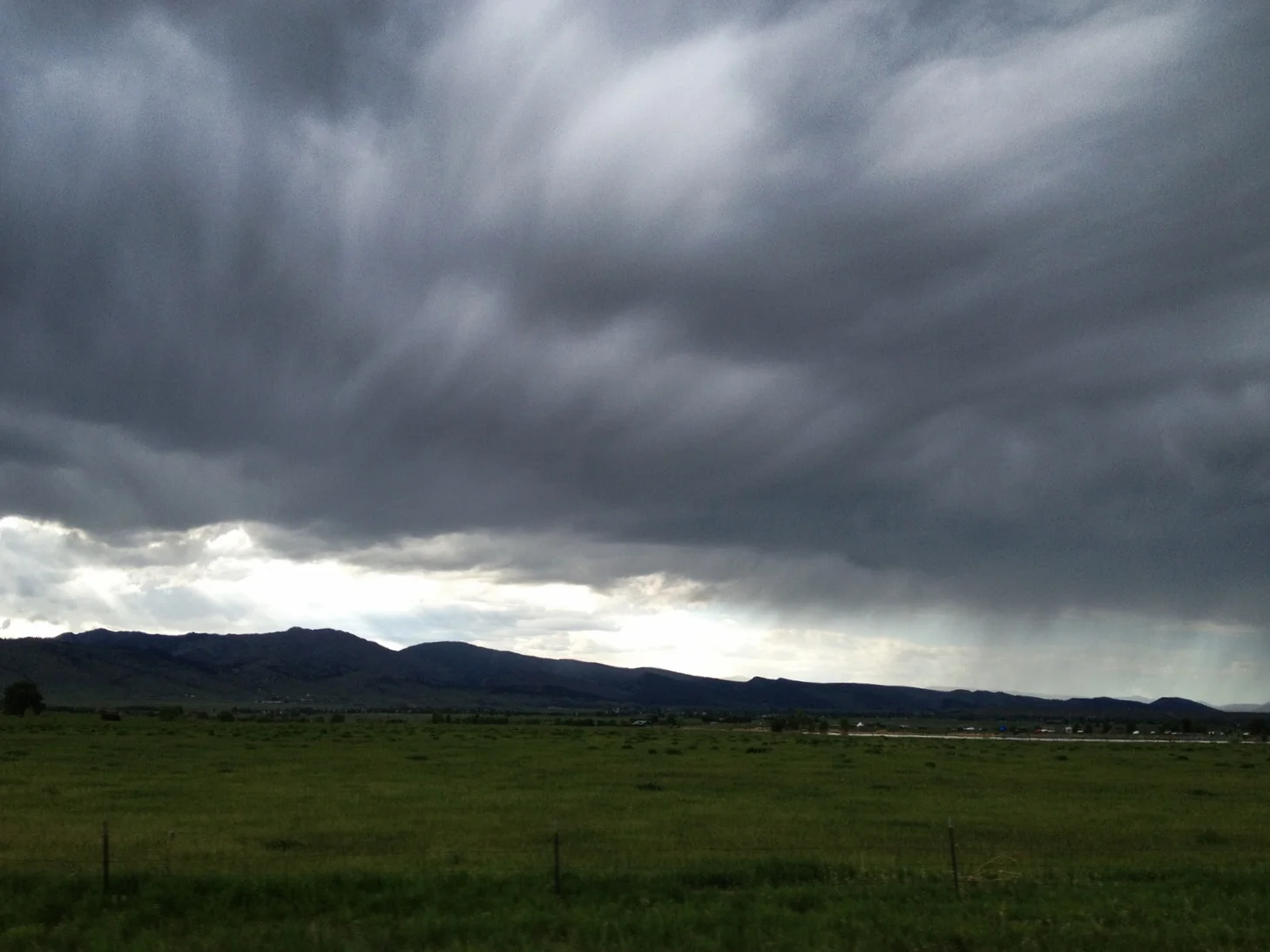Clouds over the Front Range
