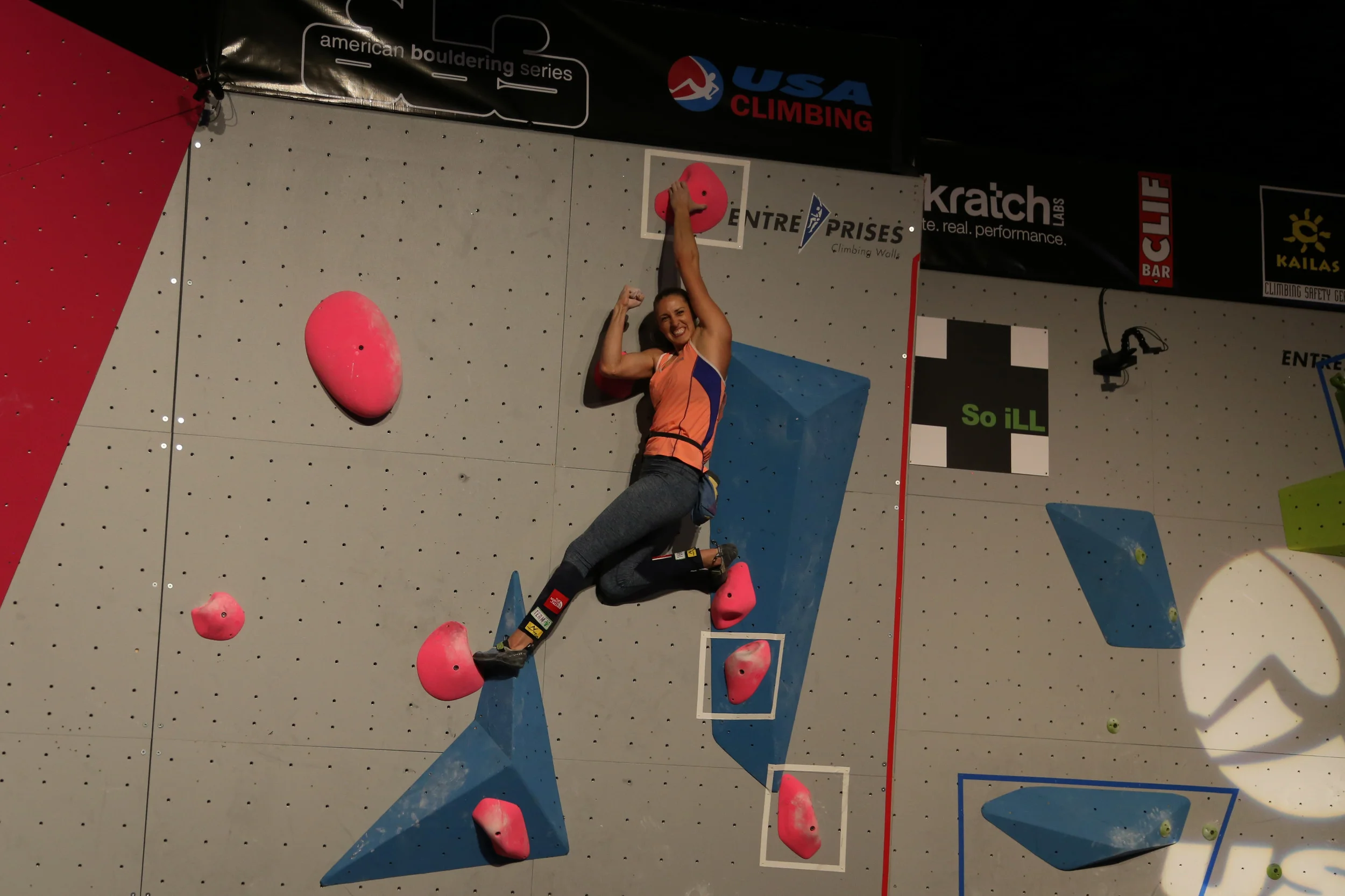 AJ finishing problem 1. Photos by Lizzy Asher & Flannery Shay-Nemirow