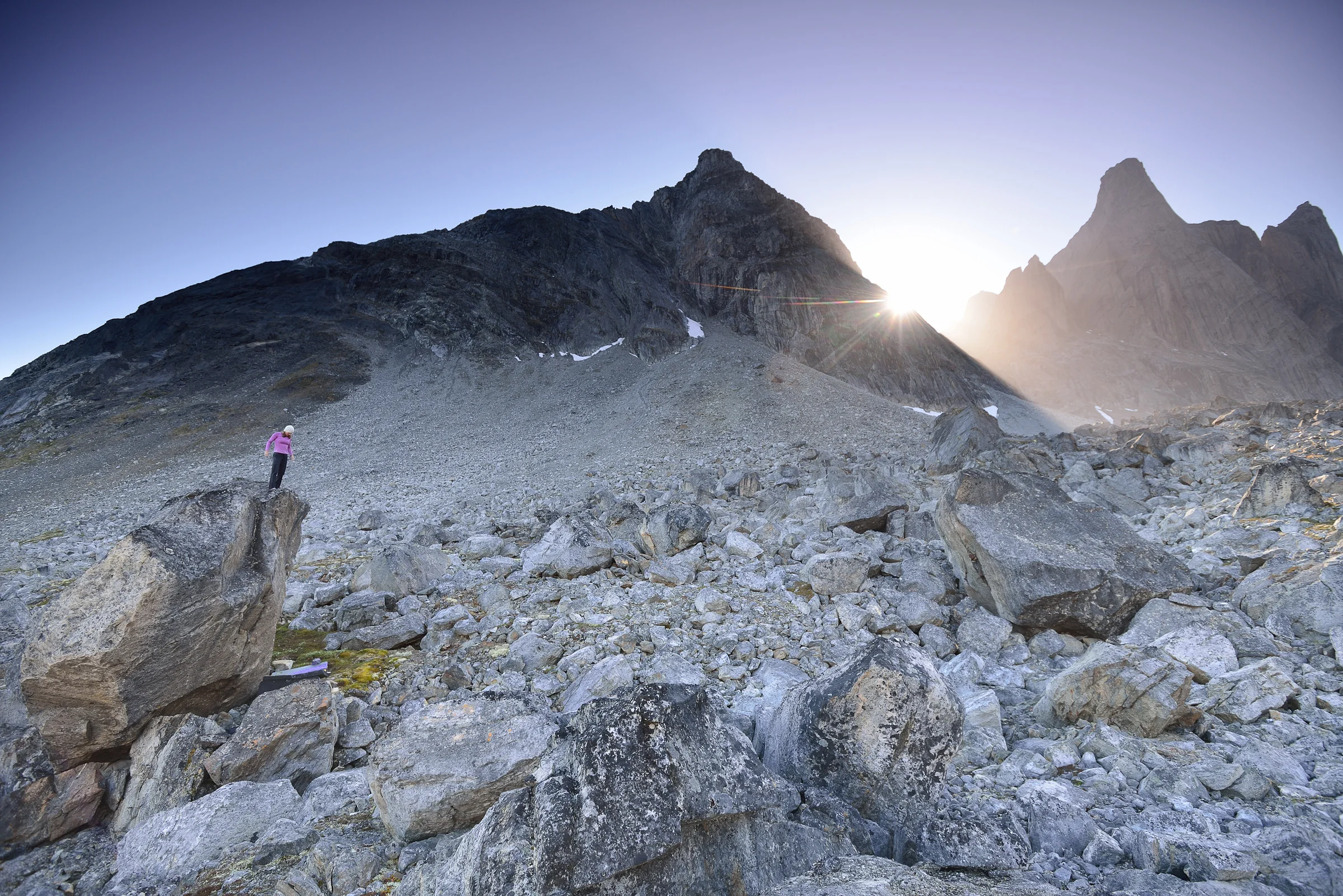 Bouldering in Greenland