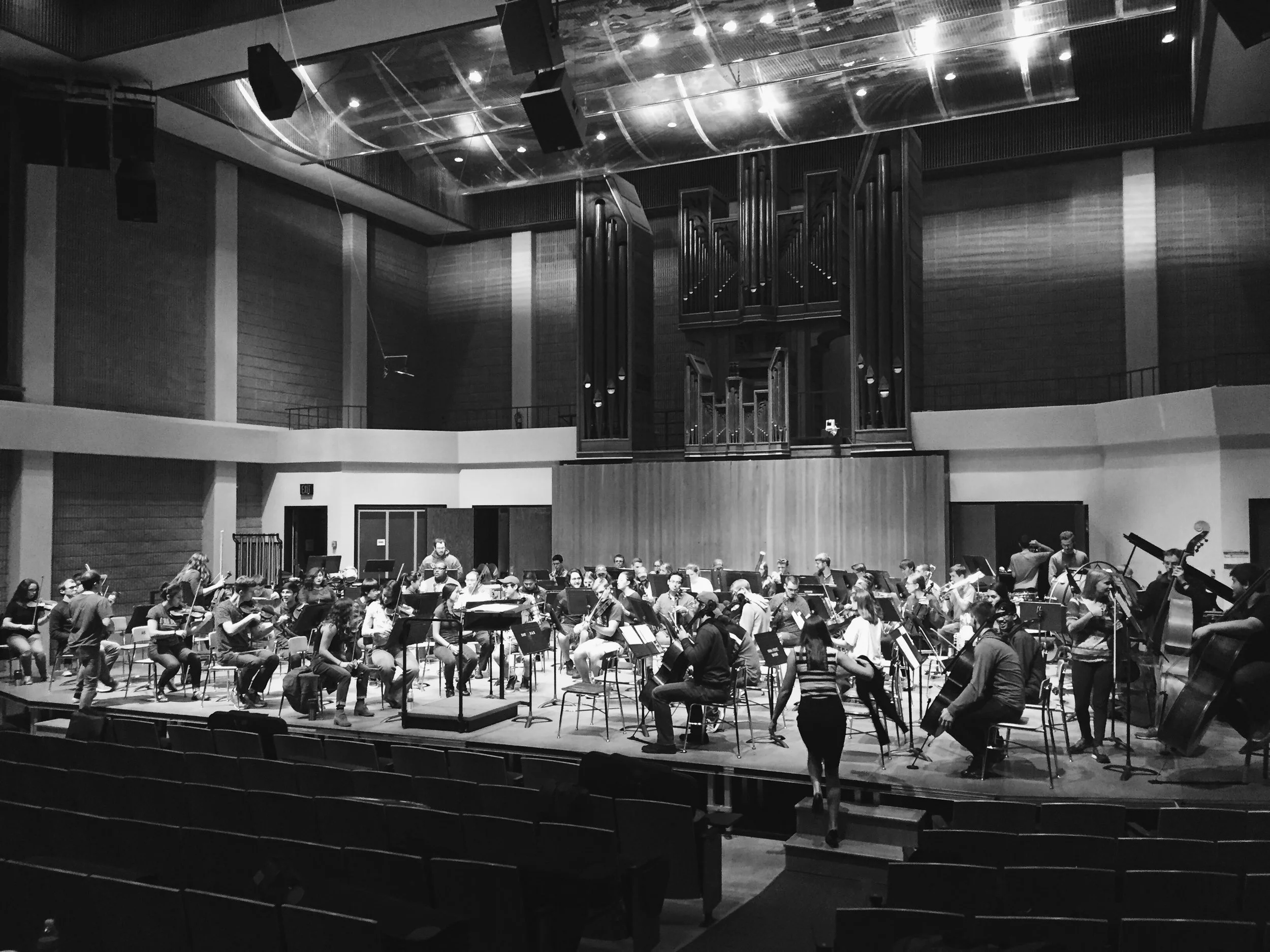 Dress rehearsal for missed connections despite at Iowa State University. 5 October 2017.