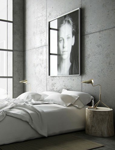 INDUSTRIAL CEMENT BEDROOM ITCHBAN.COM