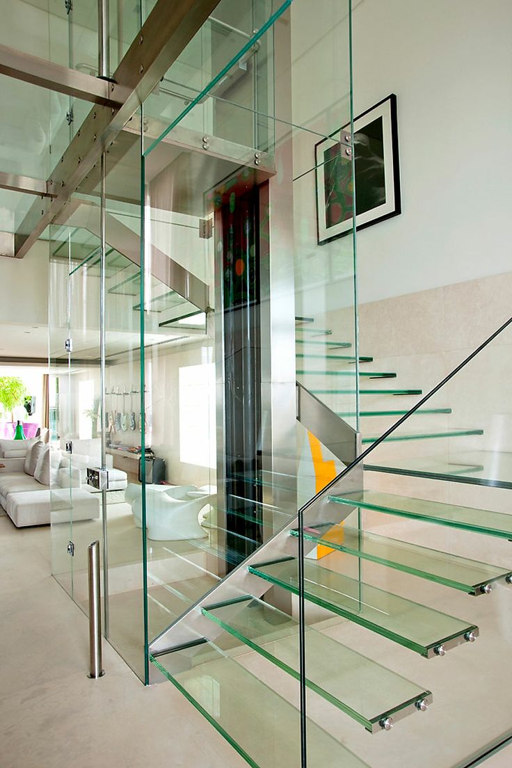 GLASS STAIRS ELEVATOR PENTHOUSE ITCHBAN.COM