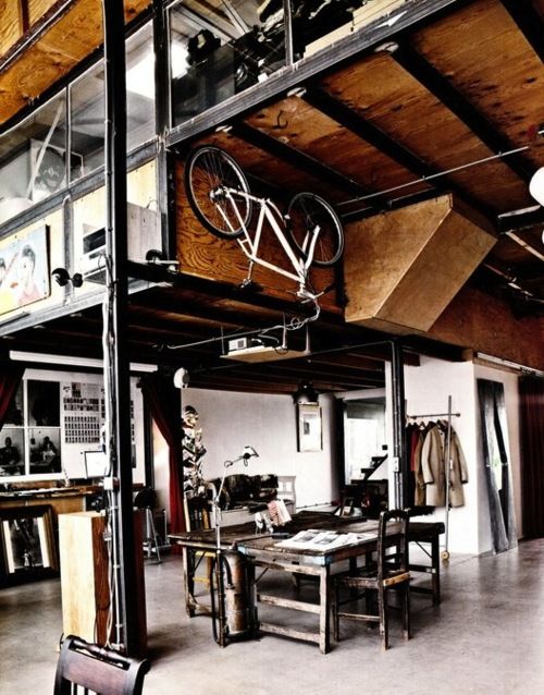 WORKSHOP STYLE BICYCLE OFFICE SHOWROOM APARTMENT ITCHBAN.COM