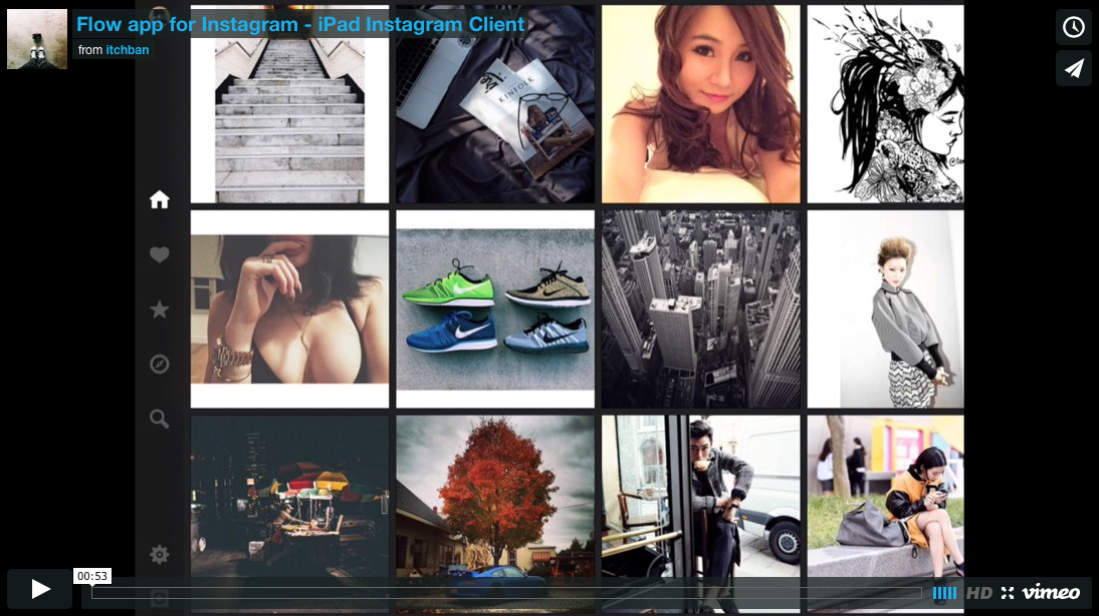 App Review: Flow (iPAD Instagram client)