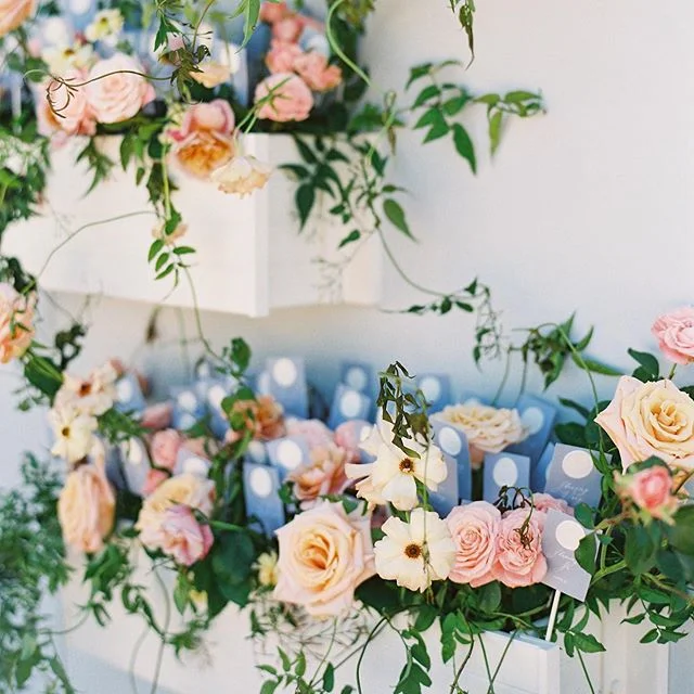 Oh these planter boxes filled with the most beautiful flowers for this couple&rsquo;s escort display! .

This past week I&rsquo;ve been meditating on this quote, &ldquo;Believe in yourself. You are braver than you think, more talented than you know, 