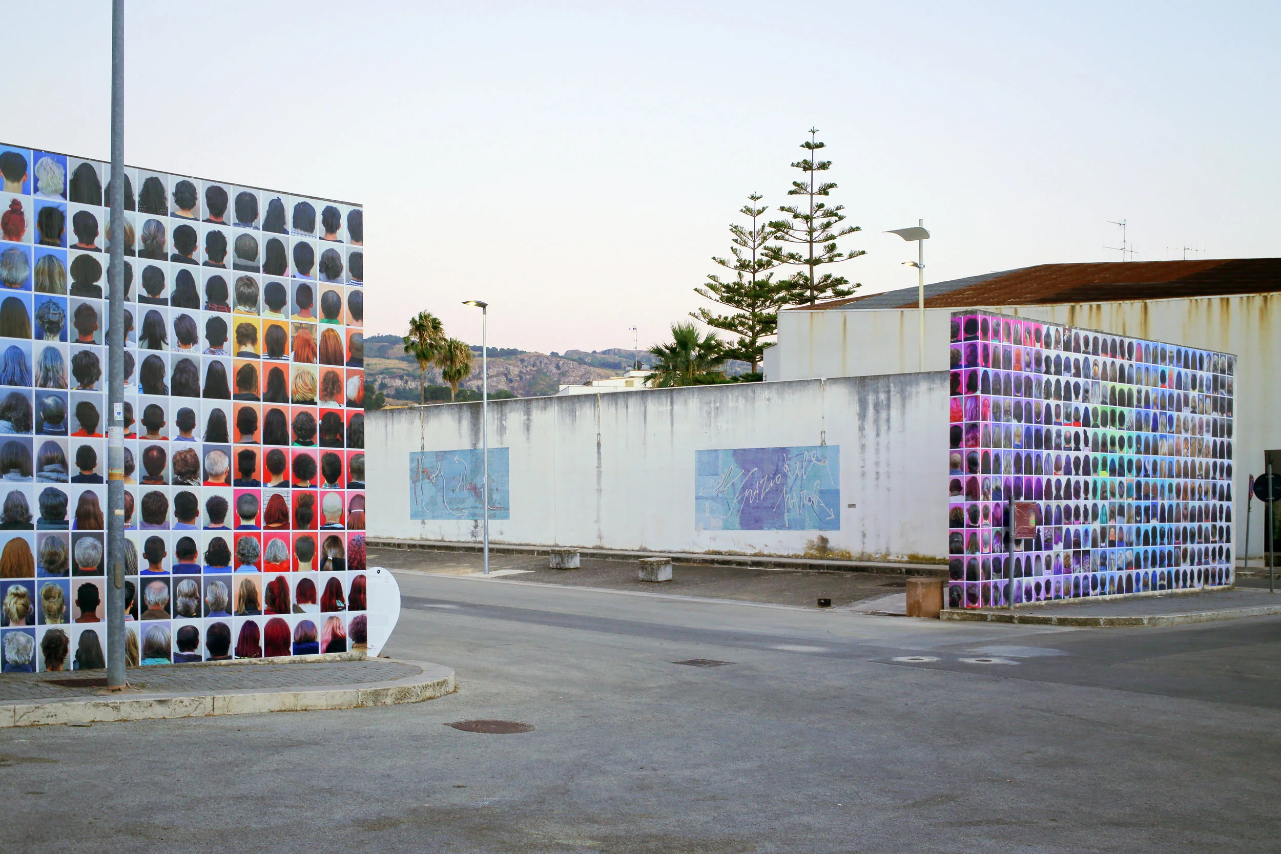 AHEAD (version 3) at PhotoRoad Festival in Gibellina, Sicily (2016)
