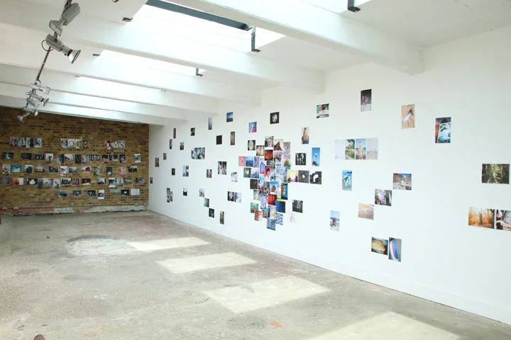 Wandering Bears collective from the UK organized the groupshow ‘Sunny Side Up’ as part of the Margate Photo Festival here in the UK. Here you can read how the 3 faces behind Wandering Bears called Nik Adam, Luke Norman & Peter Haynes describe their show: “We had a huge white wall to work with where we curated an edit of images which worked well together and truly reflected everything about the exhibition. At the far end was a brick wall where we invited the audience to select their favourite images from piles of photos on the floor to add to the show.”