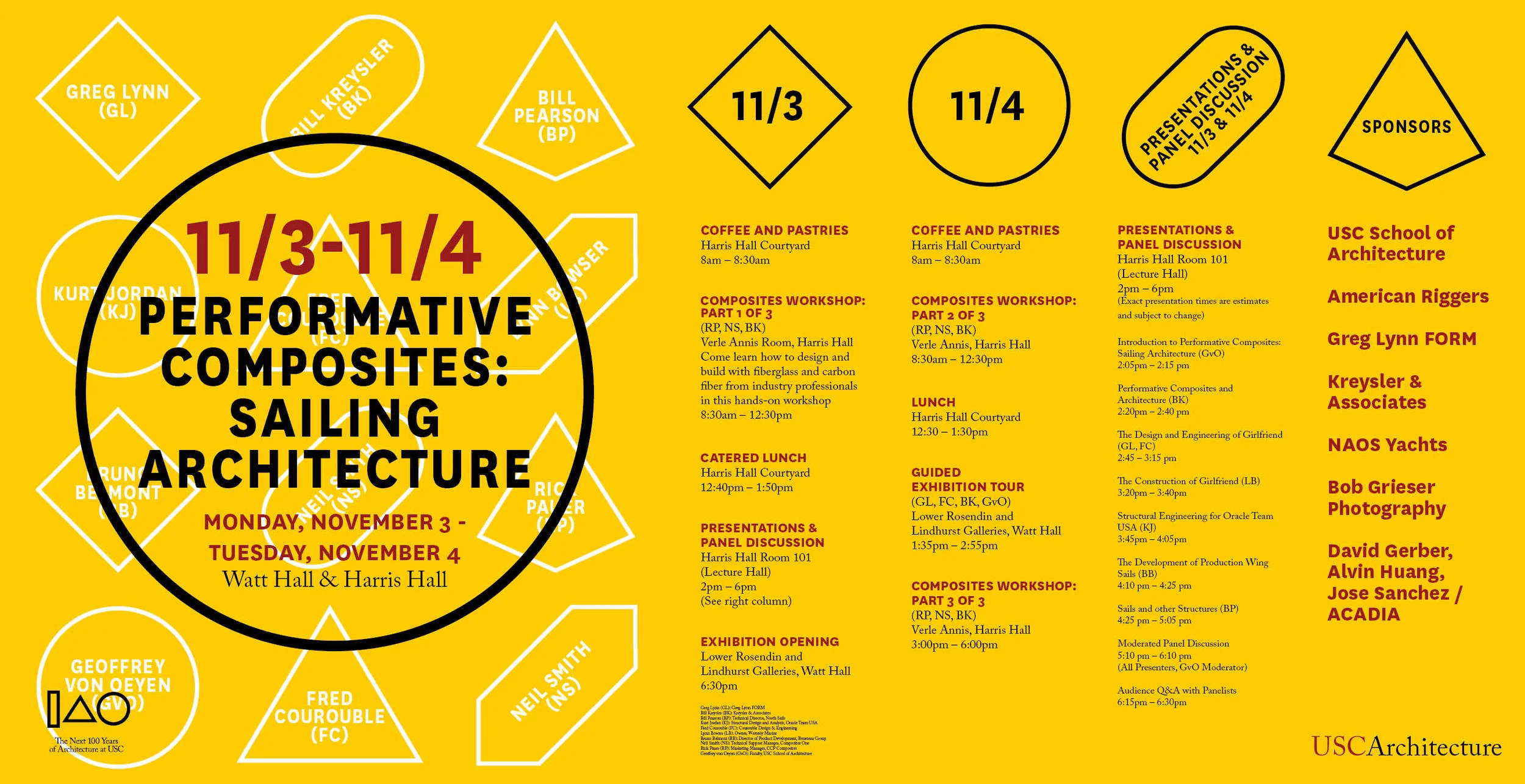 Geoffrey von Oeyen organizes "Performative Composites: Sailing Architecture" at USC