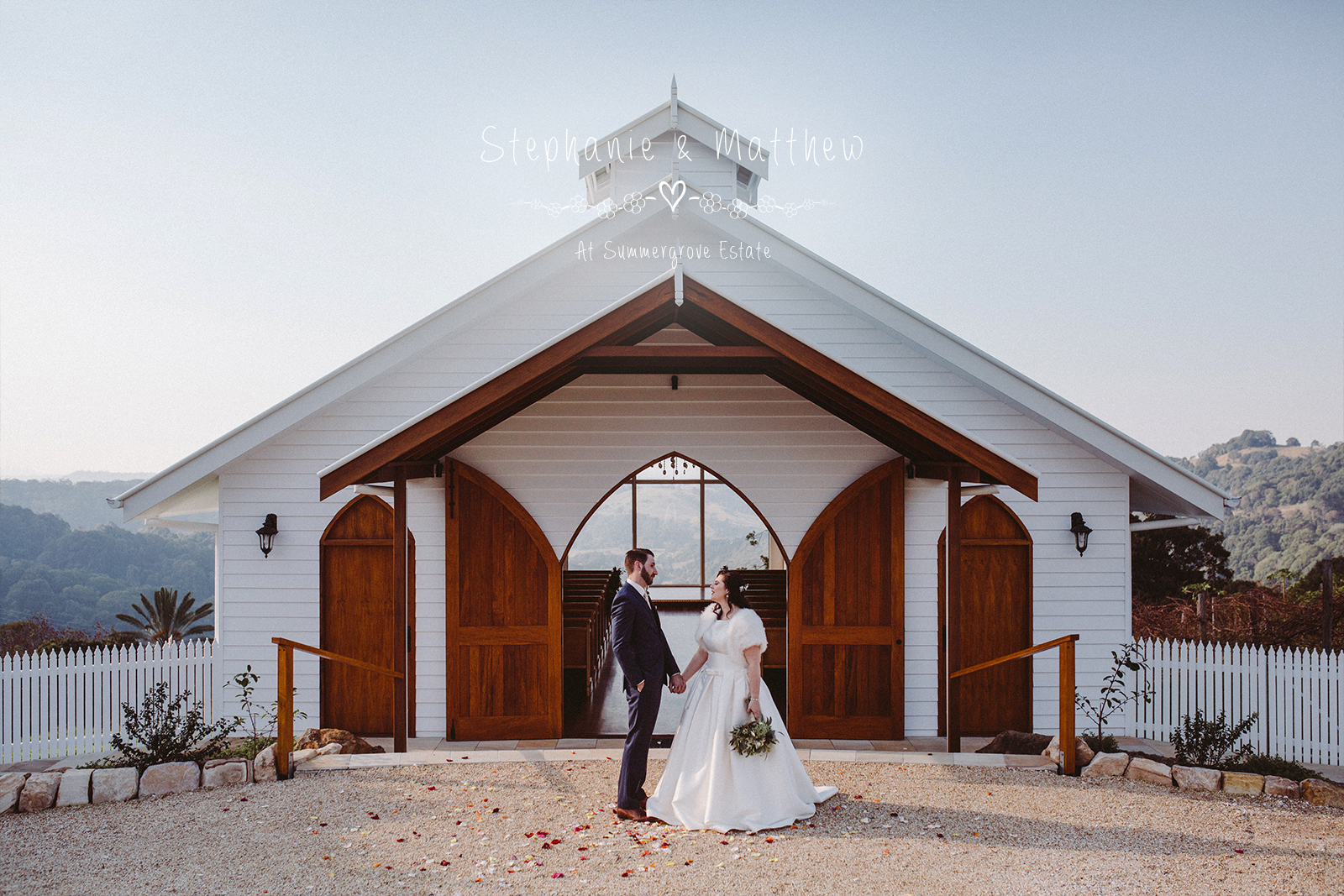 Stephanie & Matthew ~ Married at Summergrove Estate