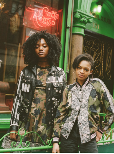 Vogue reports NYC bloggers in Greenwich Village doing Camo