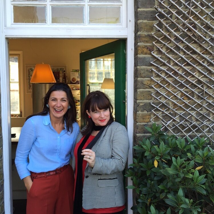 Back when we first met at a funky apartment at Spitalfields ..