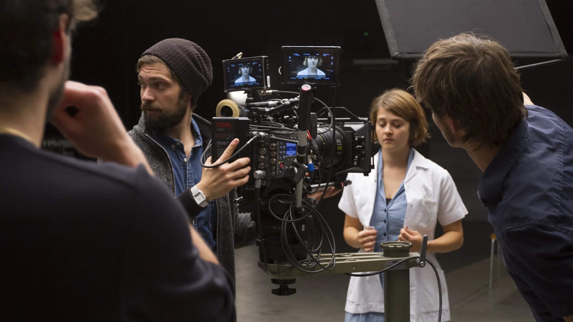 Testing the new Filmstudio on ZHdK