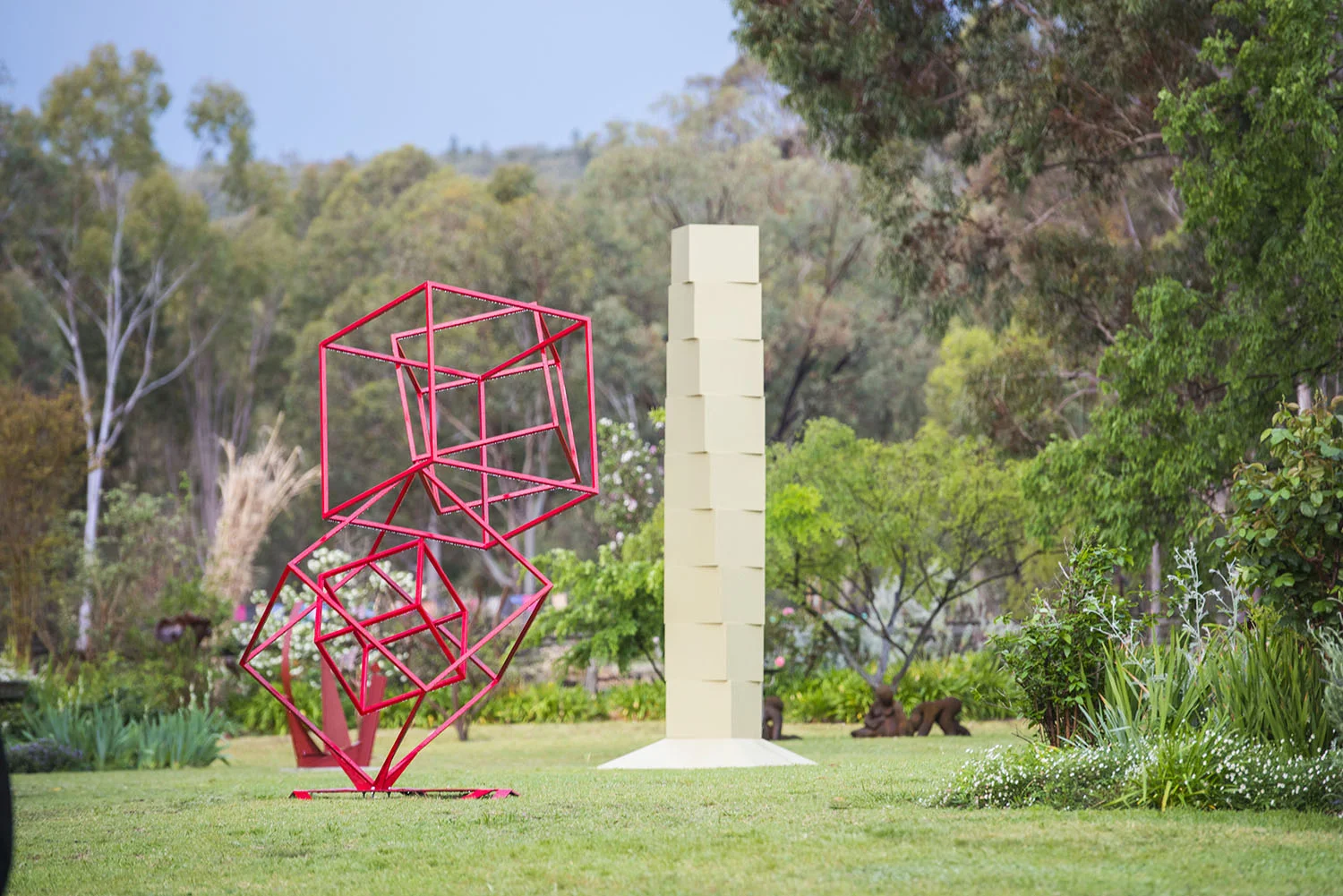 The Corners of my Mind by David Cox & Vortex III by Hui Selwood