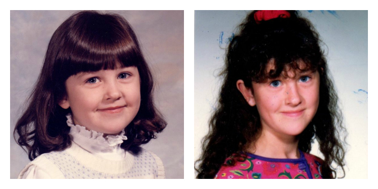 My Bangs: A Tragedy in two parts: from BOSS to BOMB. Thankful the internet didn't exist in the early 1990's.