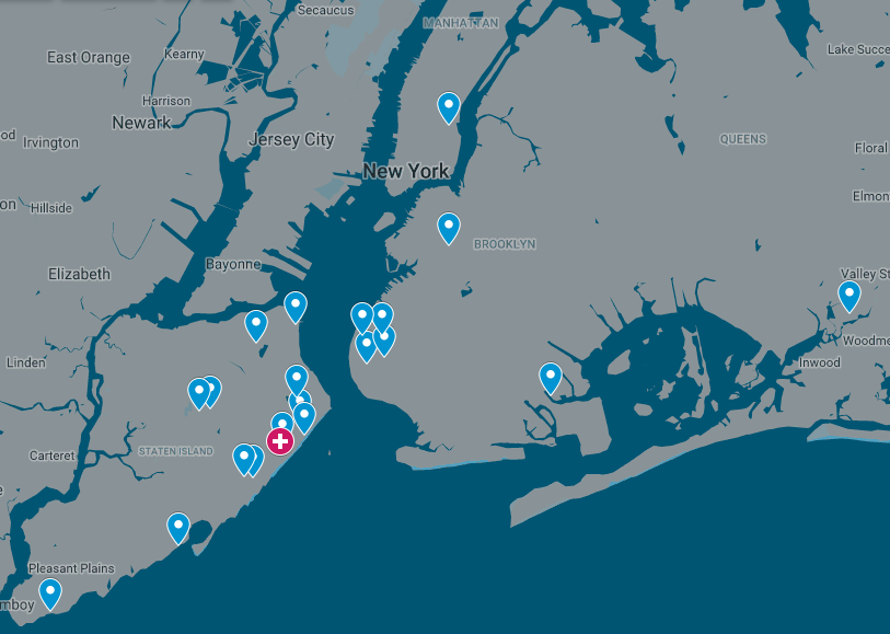 Jersey Shore Medical Center Campus Map