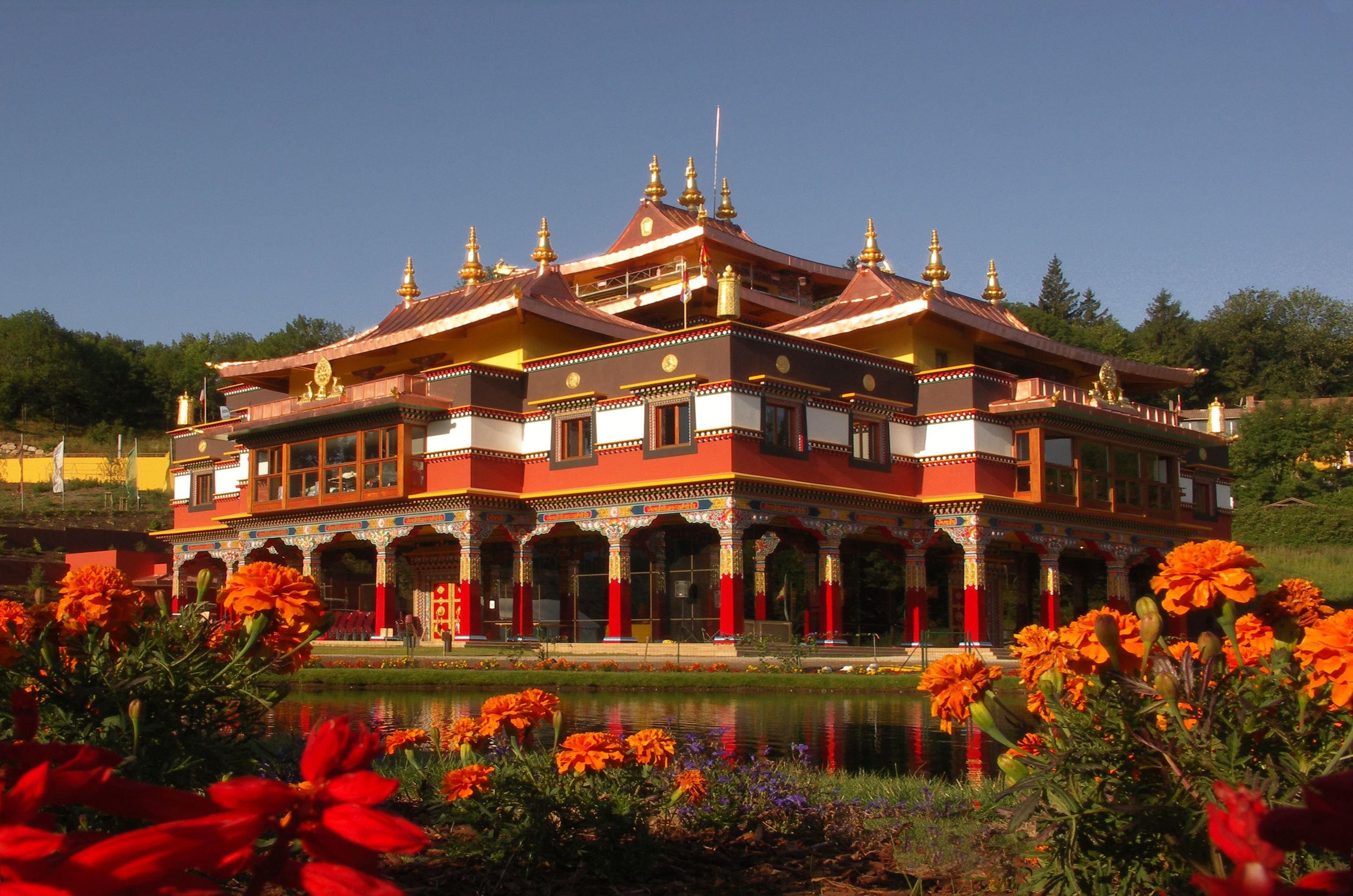 Lerab Ling Temple