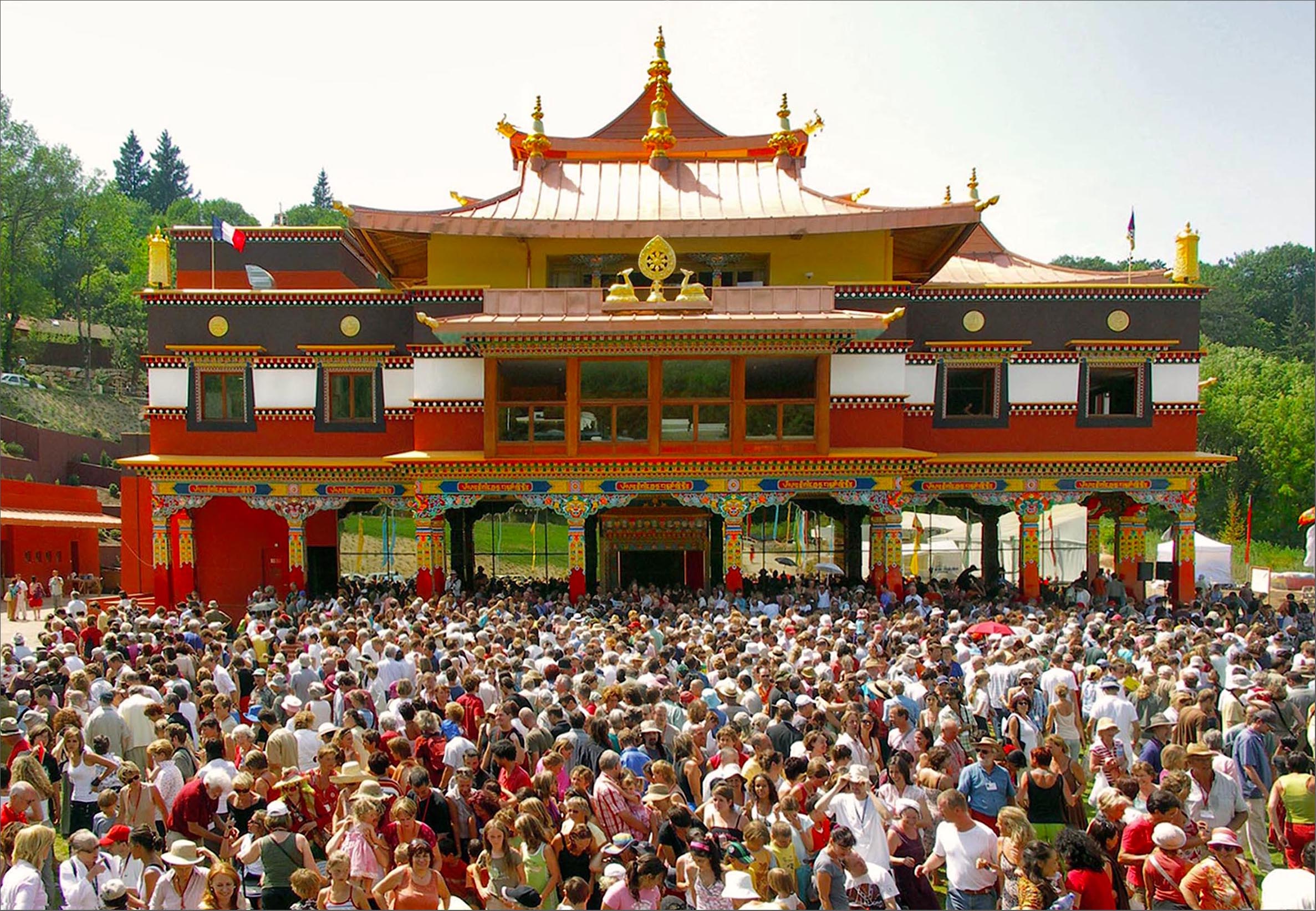 Lerab Ling Temple