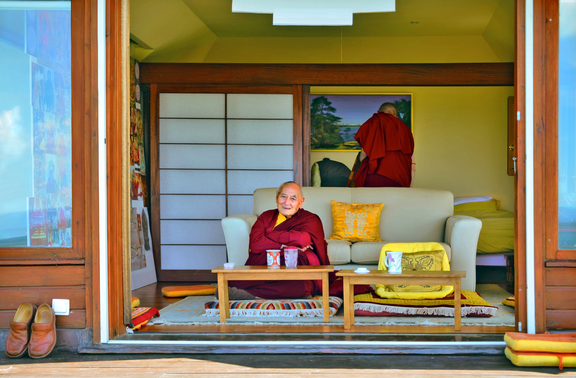 Yangthang Rinpoche in Lerab Ling