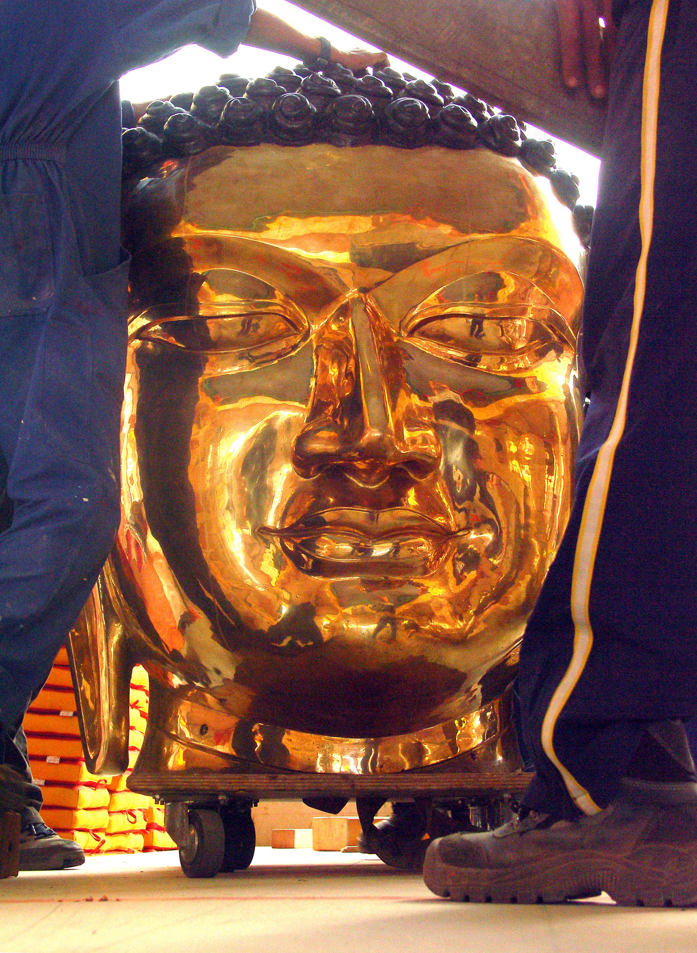 Statue Head of Buddhaa Sakyamuni 2006