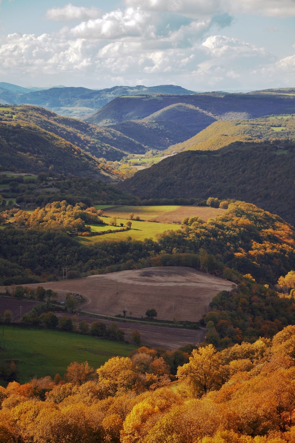 Escandorge Valley, from Vulture Peak