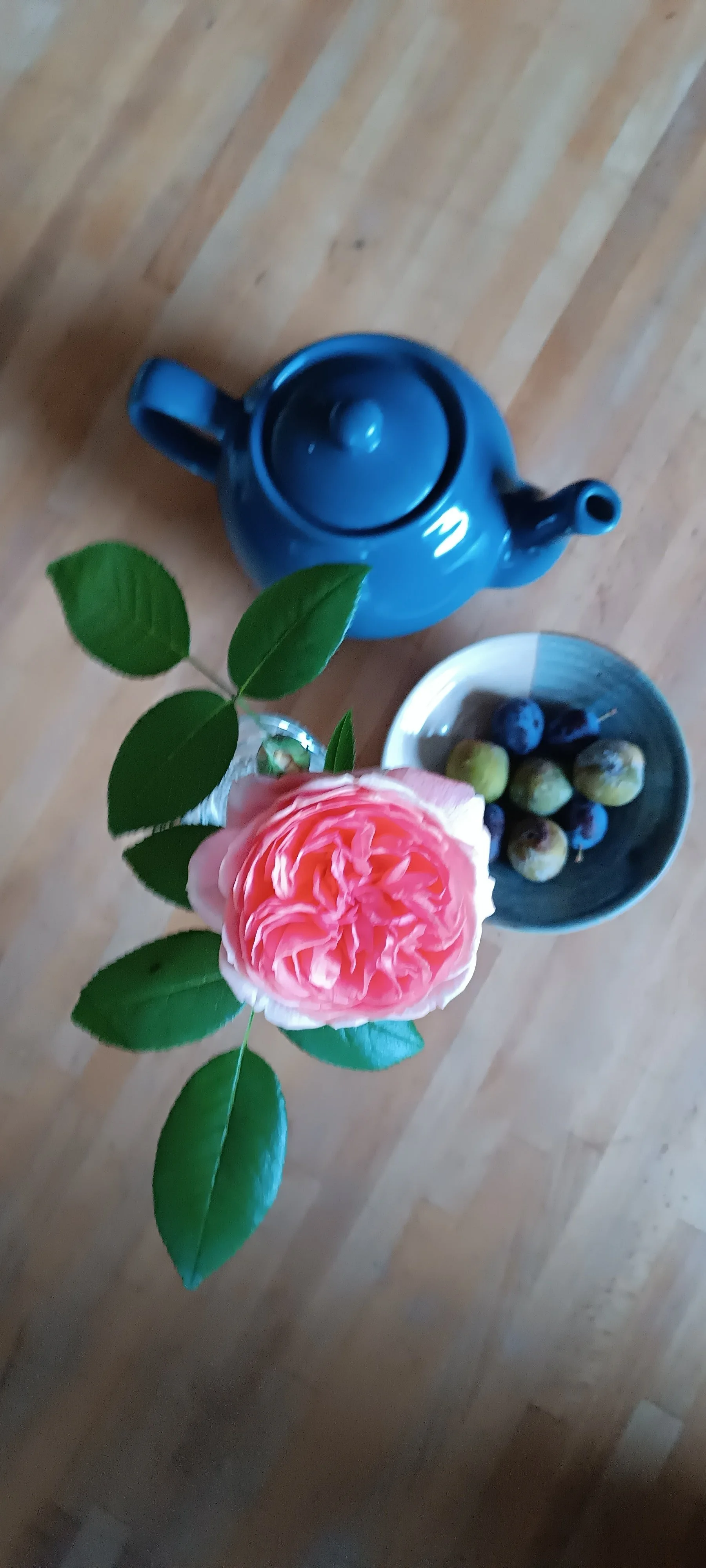 Rose Teapot Olives