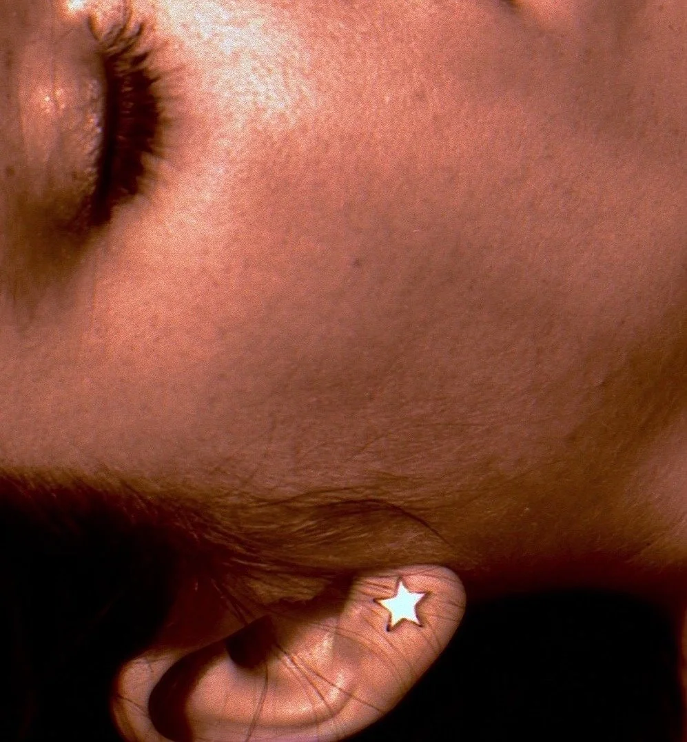 Melissa asleep in London 1984