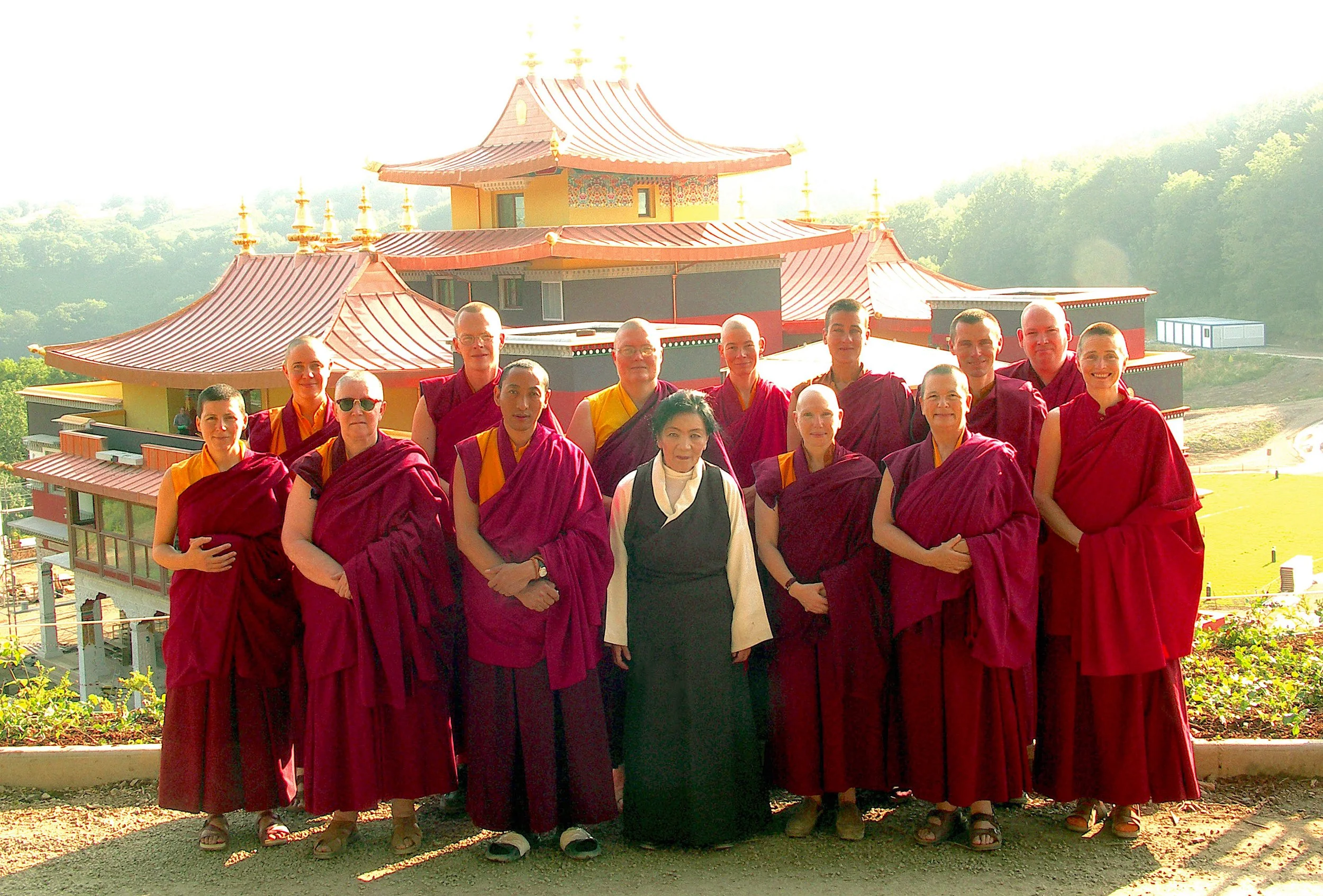 Lerb Ling Temple Monastics 2009