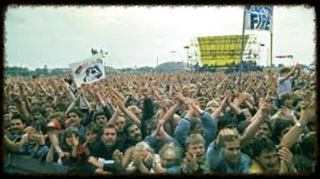 Springsteen Concert. East Berlin. 1988