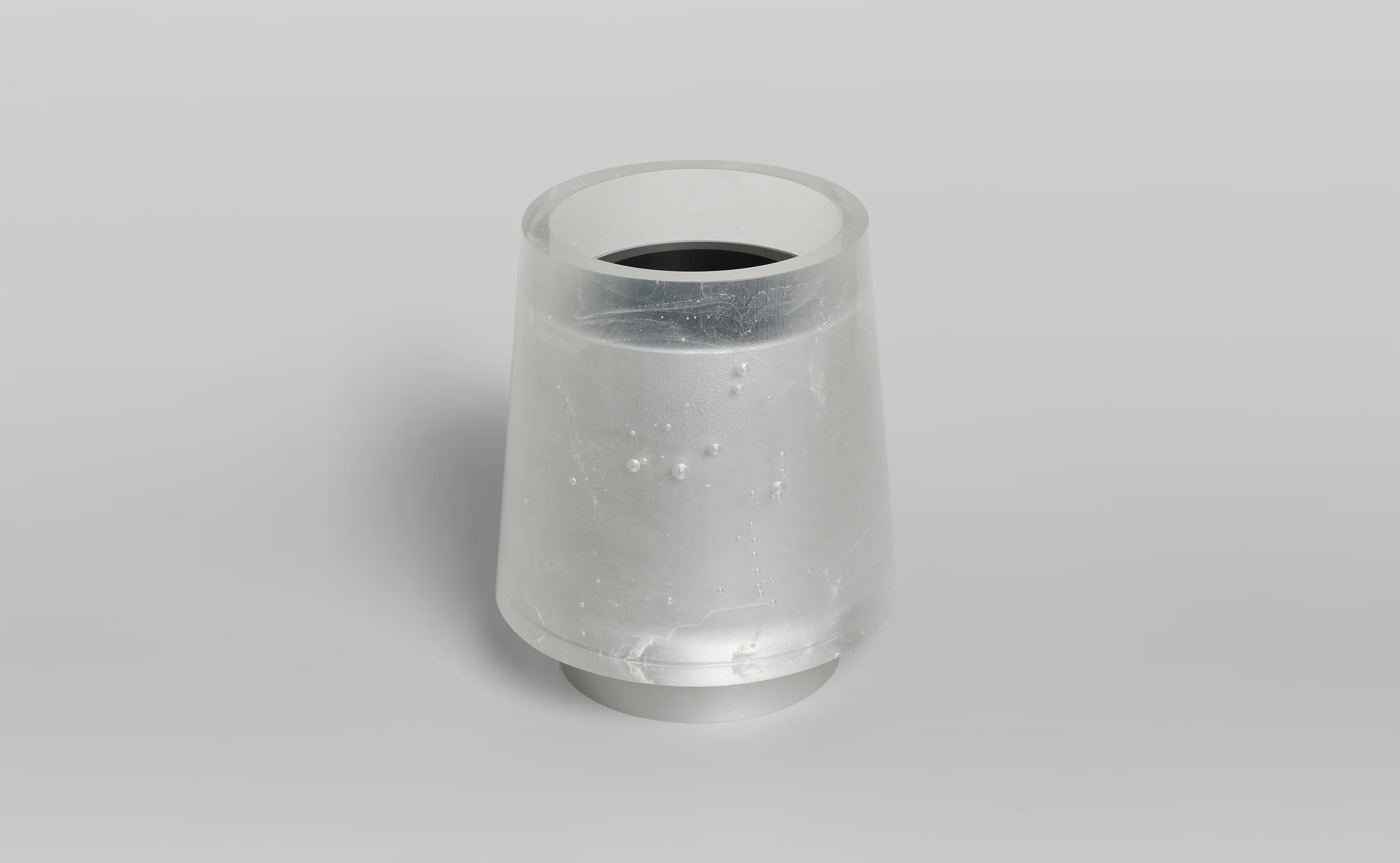 CLEAR TAPERED VESSEL 2012