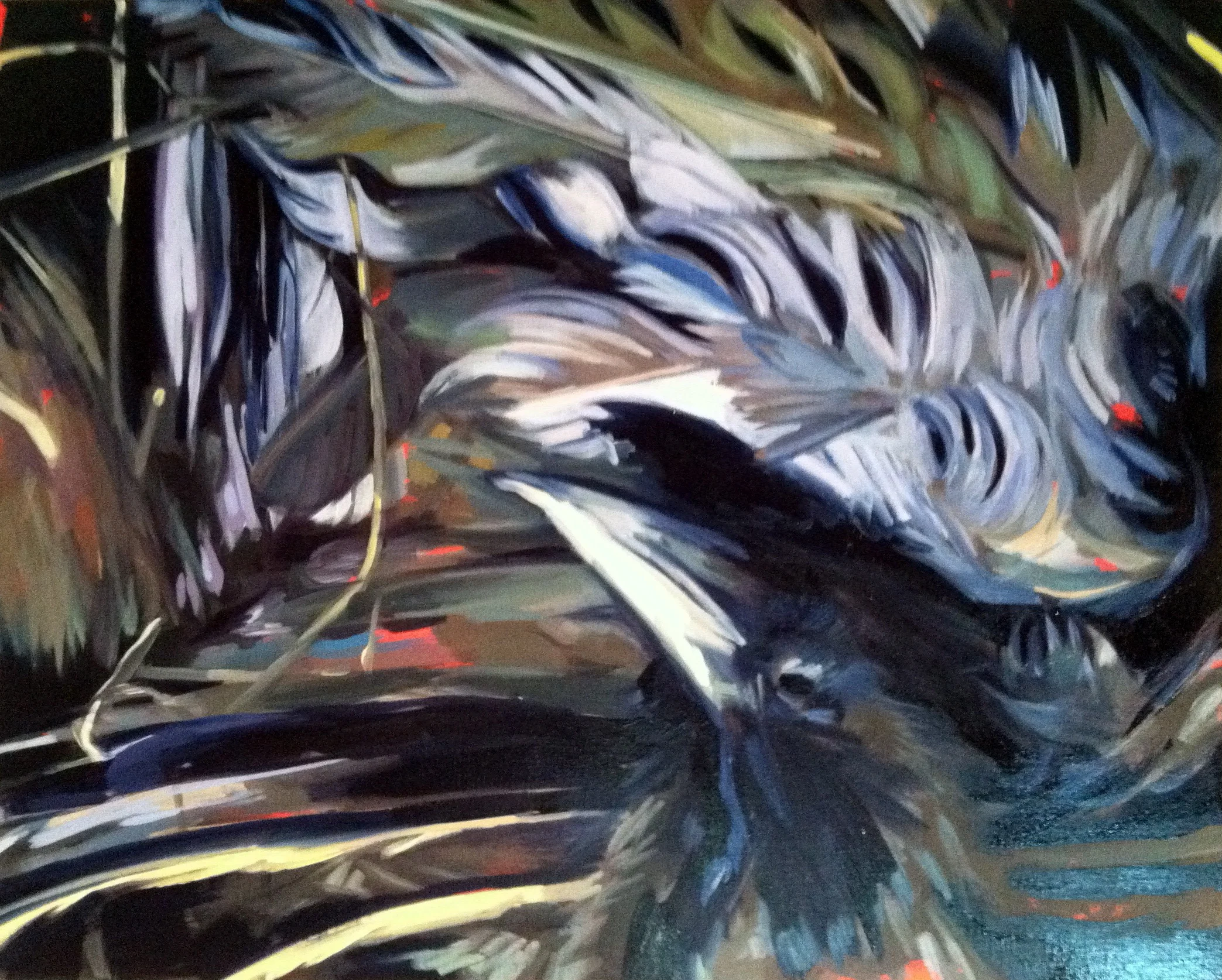 The Sleep of Treason    oil on linen 24 x 30"