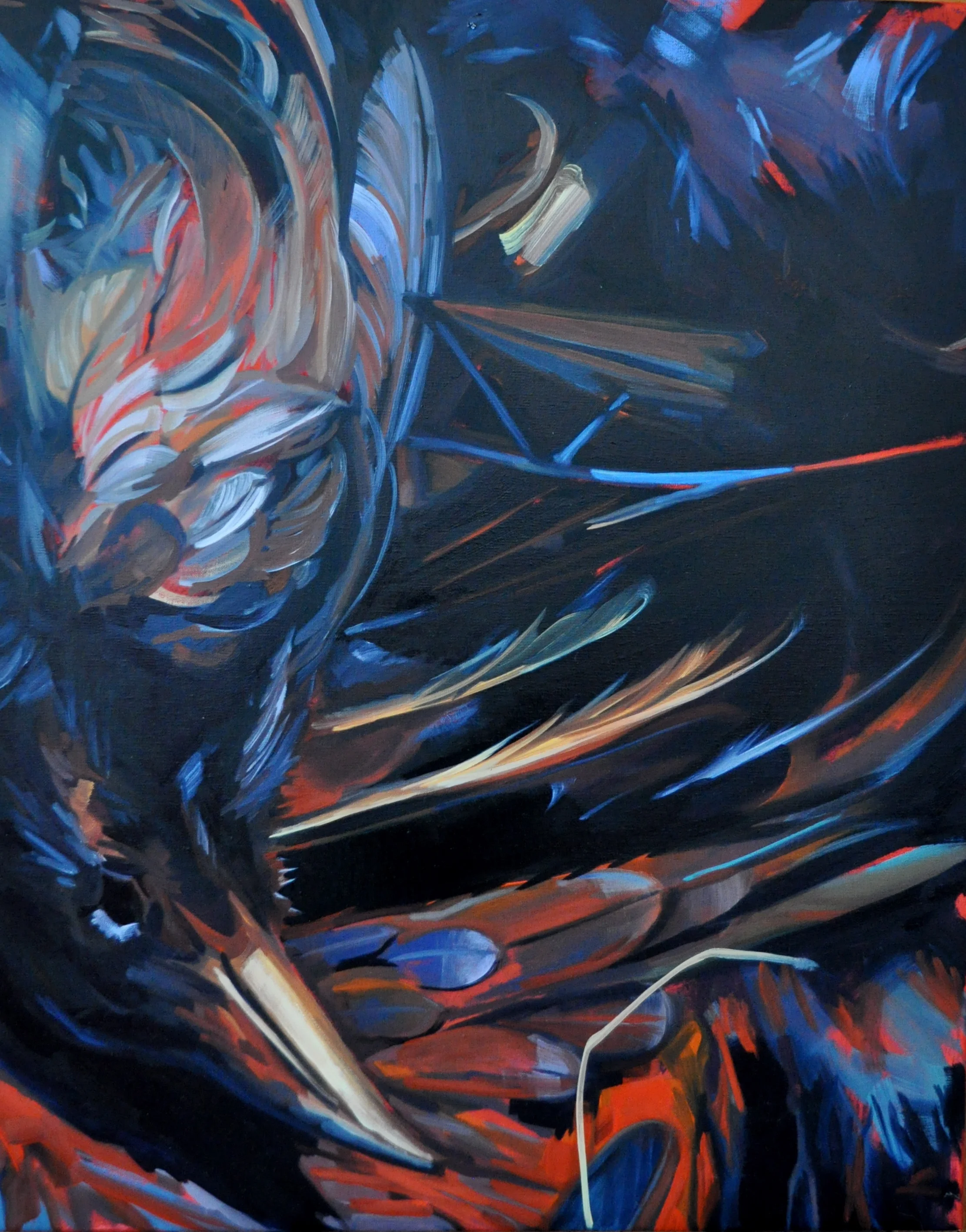 Surcease    oil on canvas  24 x 30 "