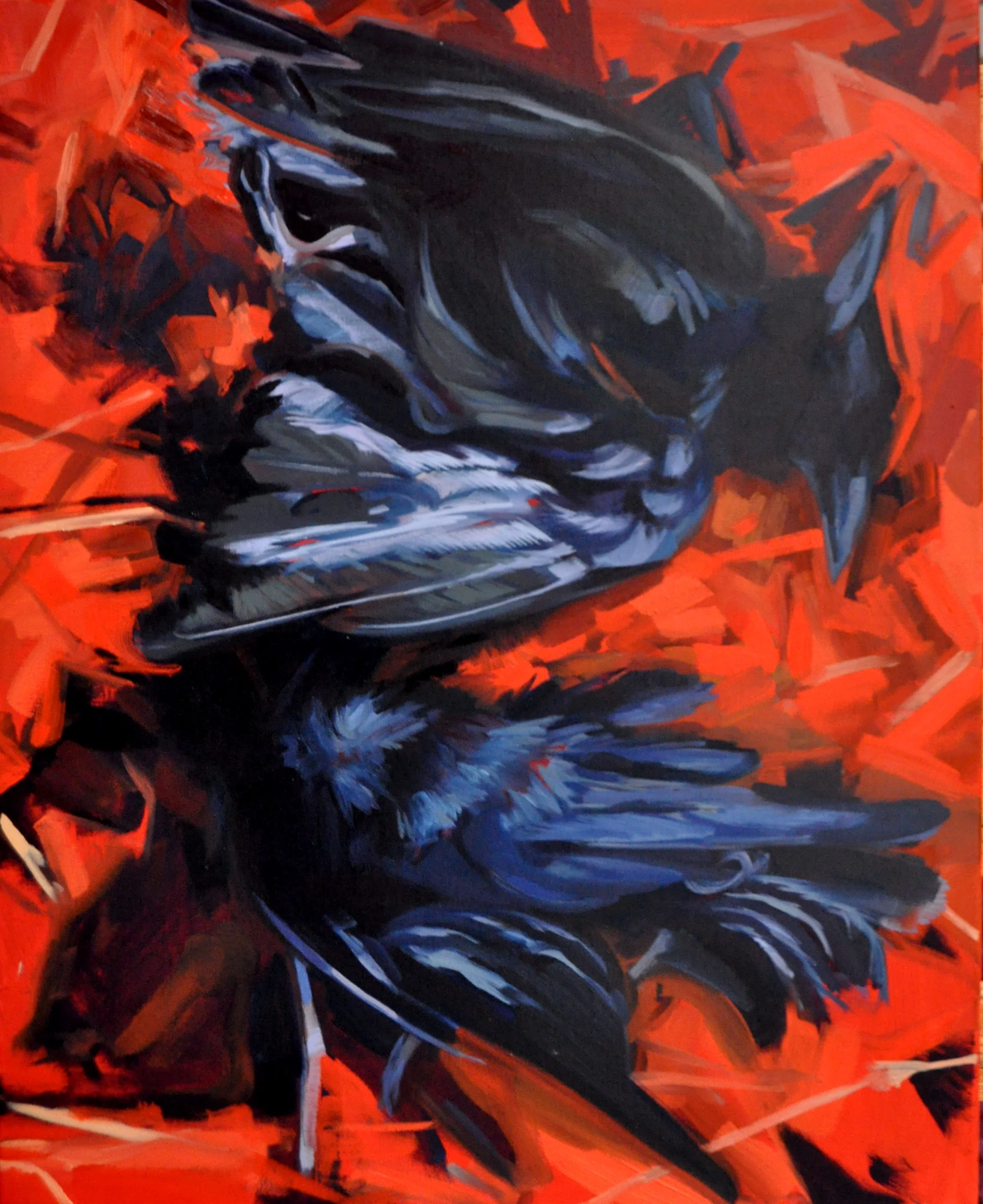 Dying Ember    oil on linen  16x20"